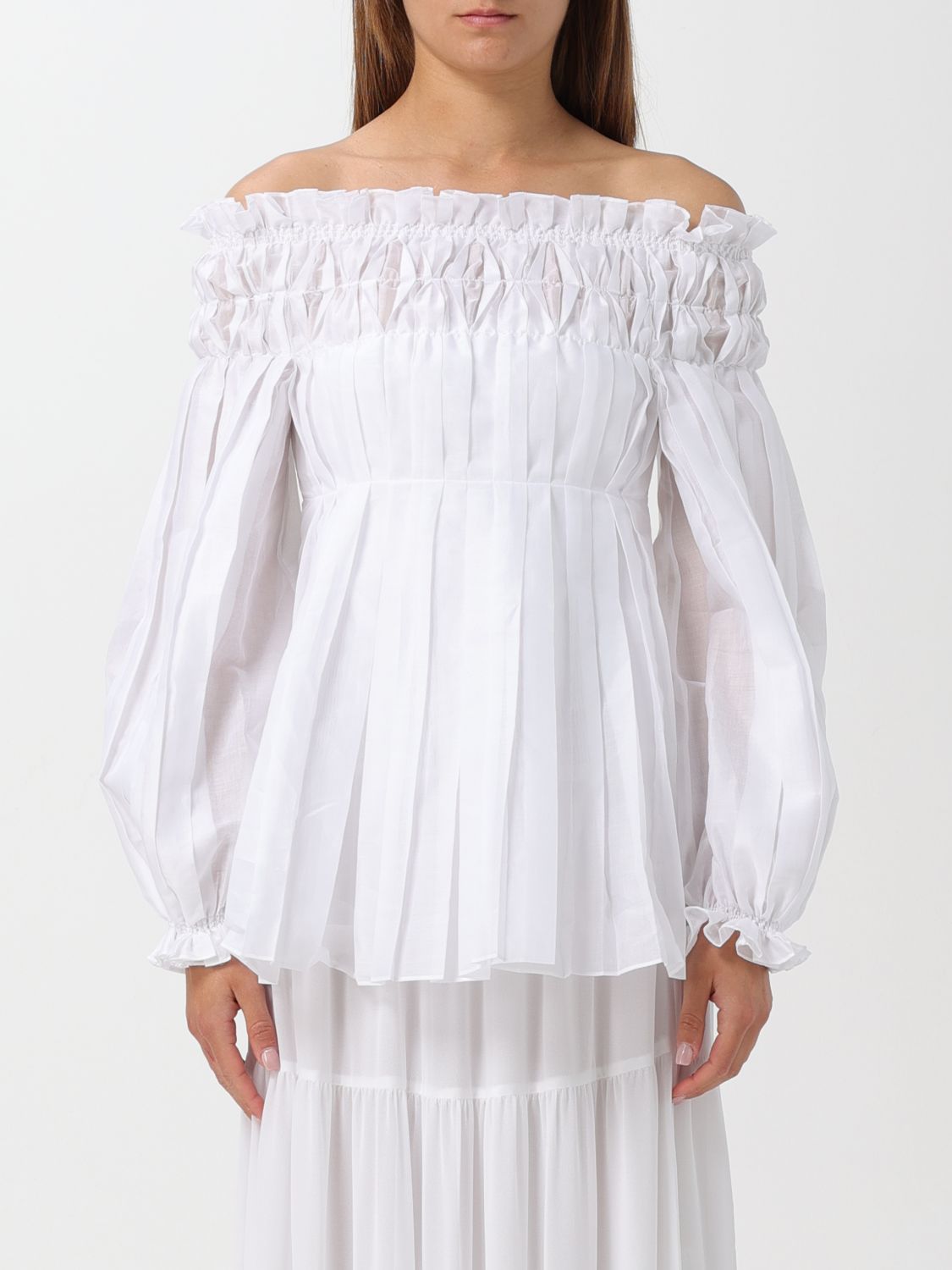 Alberta Ferretti Top ALBERTA FERRETTI Woman color White