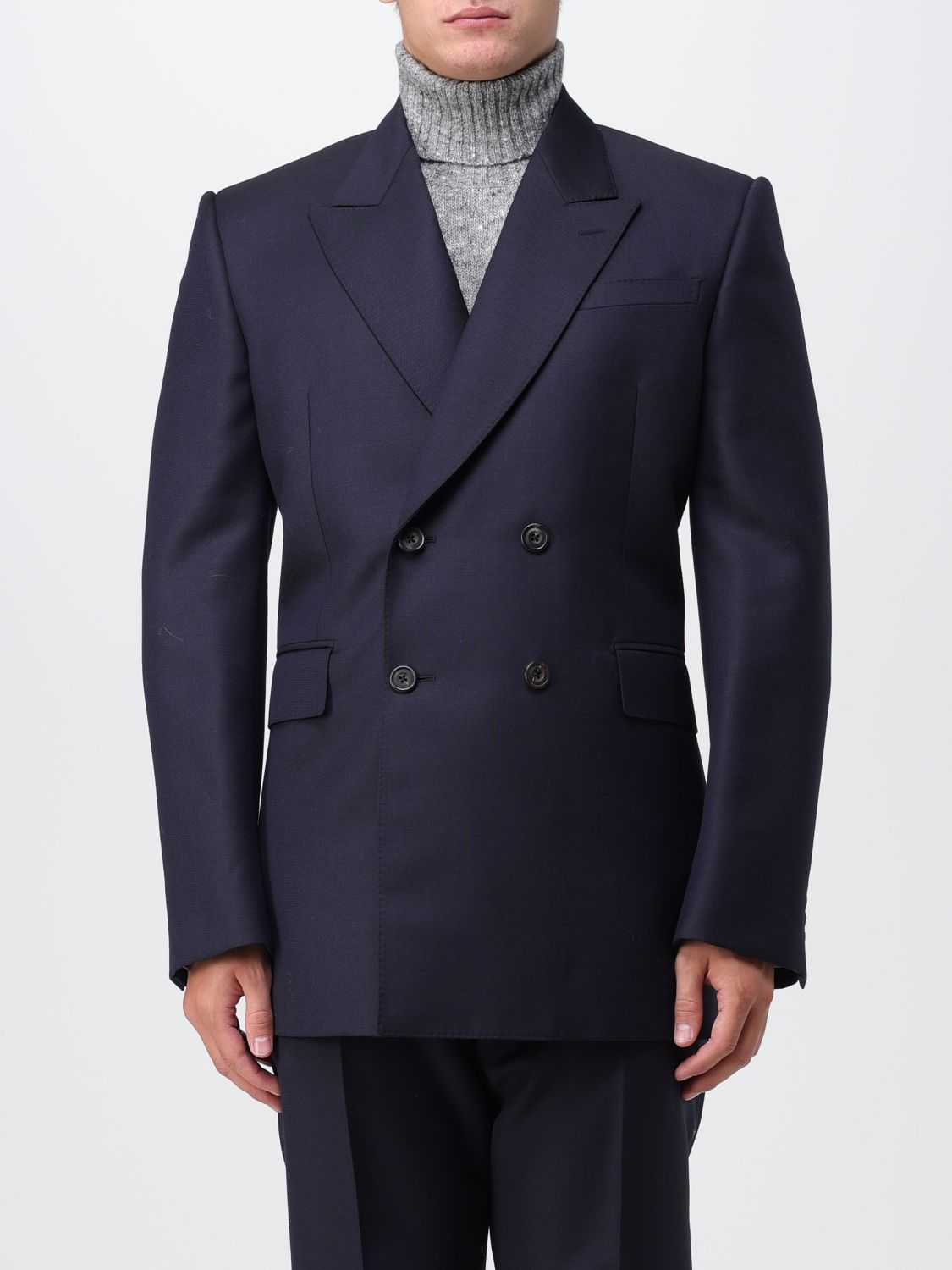 Alexander McQueen Jacket ALEXANDER MCQUEEN Men colour Navy