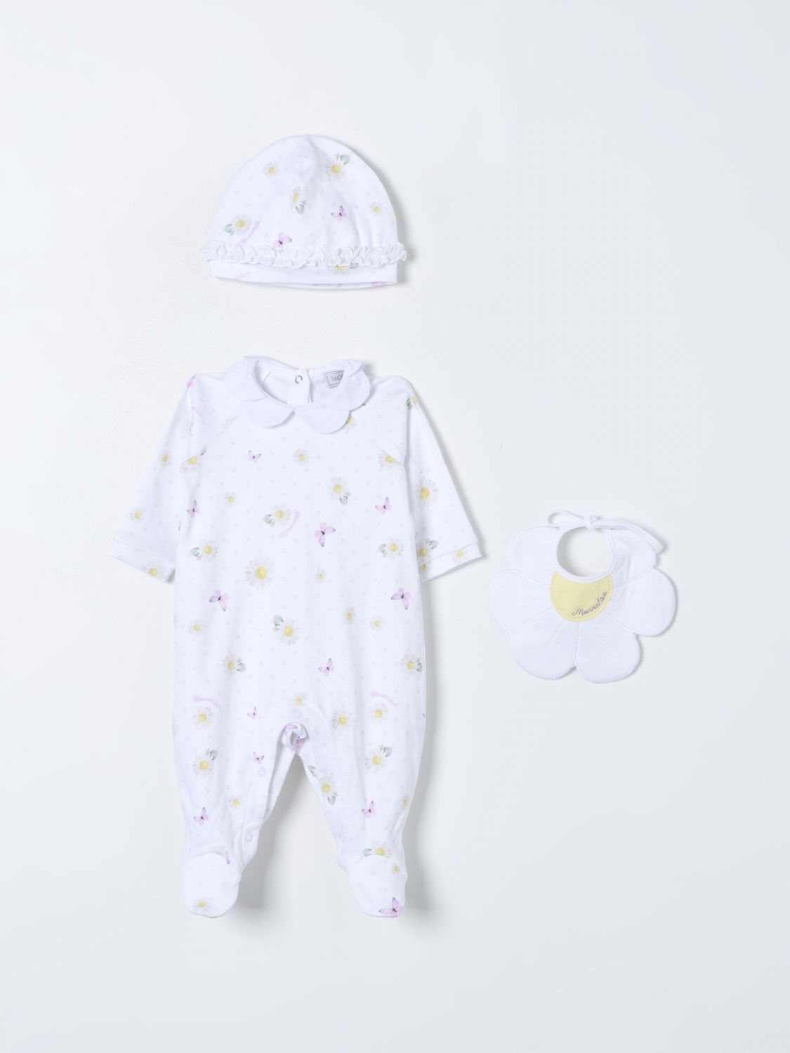 Monnalisa Jumpsuit MONNALISA Kids colour White