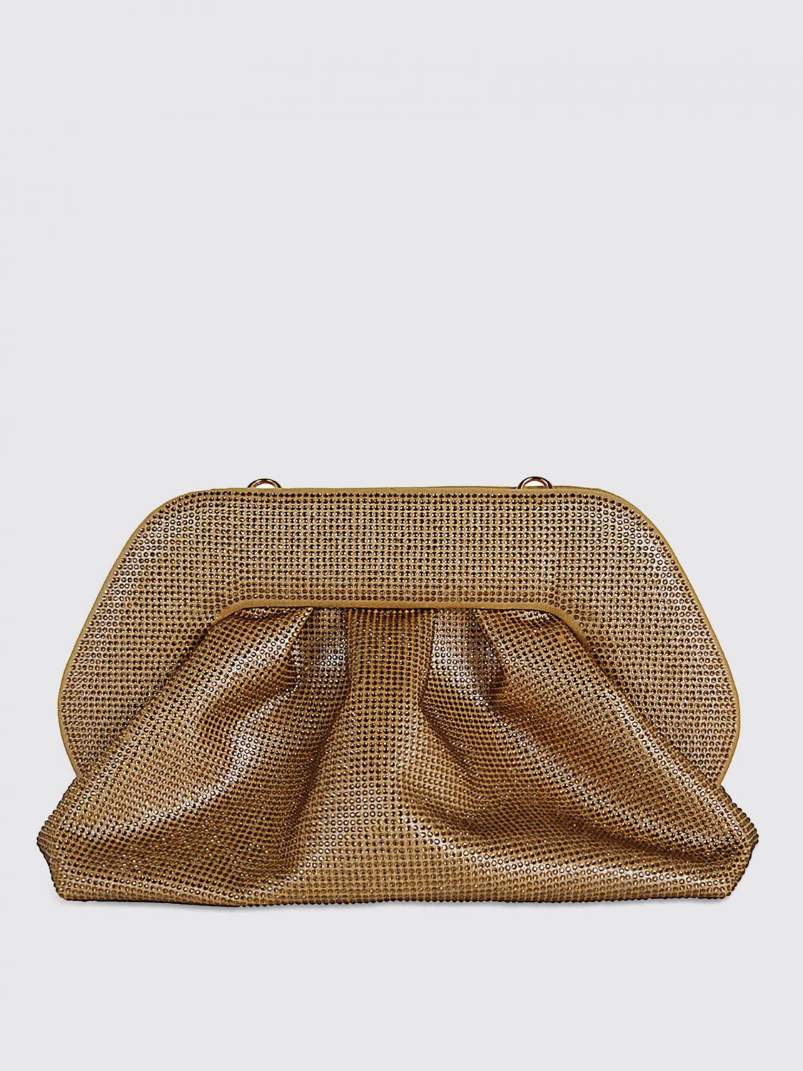 Themoirè Clutch THEMOIRÈ Woman color Gold