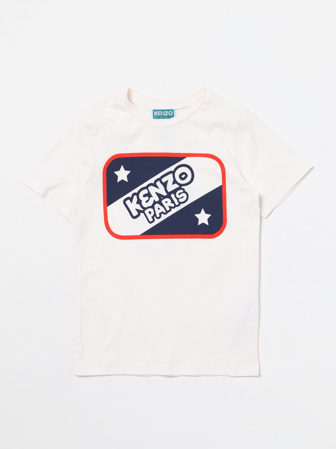 Kenzo Kids T-Shirt KENZO KIDS Kids colour Yellow Cream