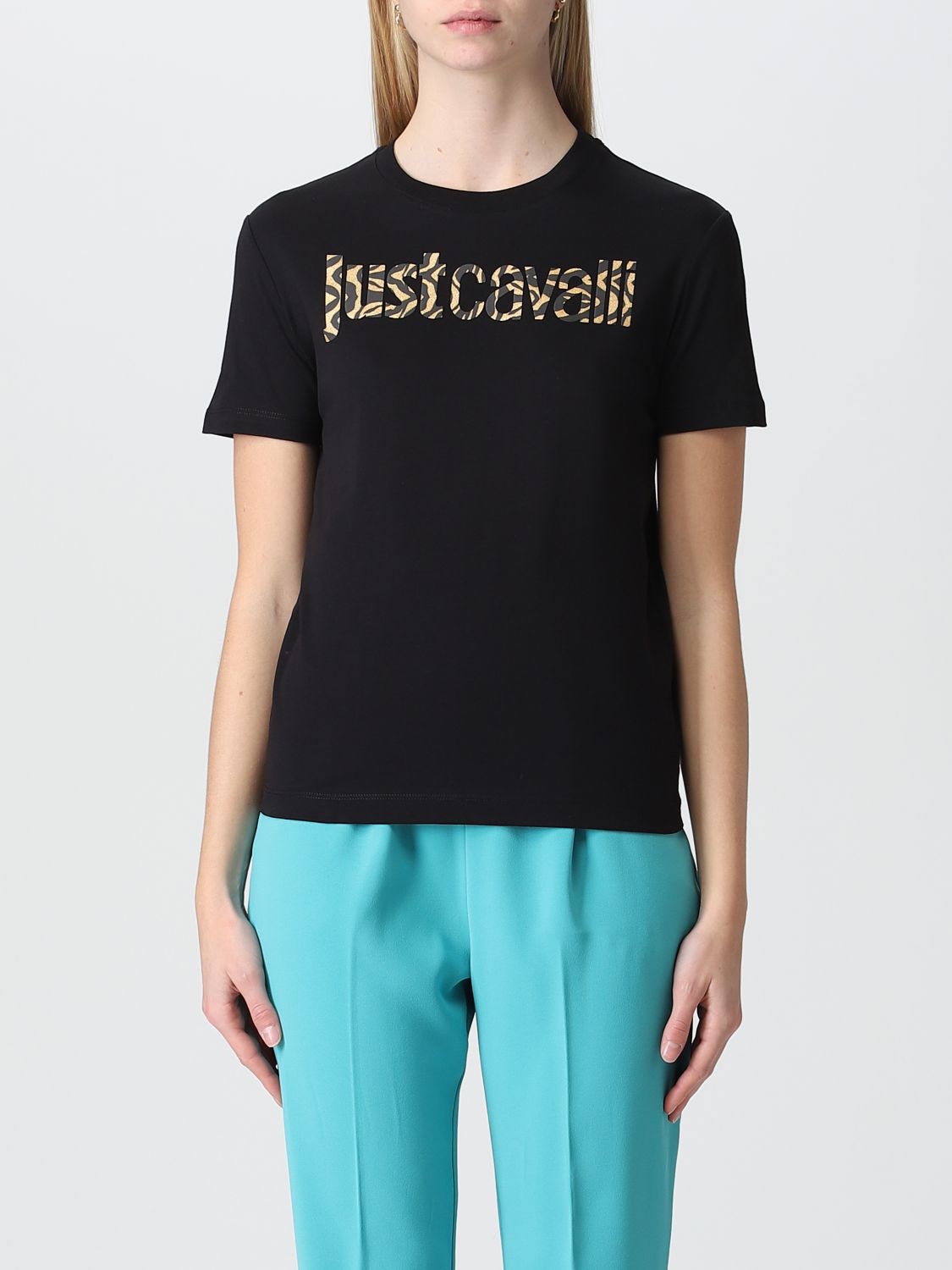 Just Cavalli T-Shirt JUST CAVALLI Woman colour Black