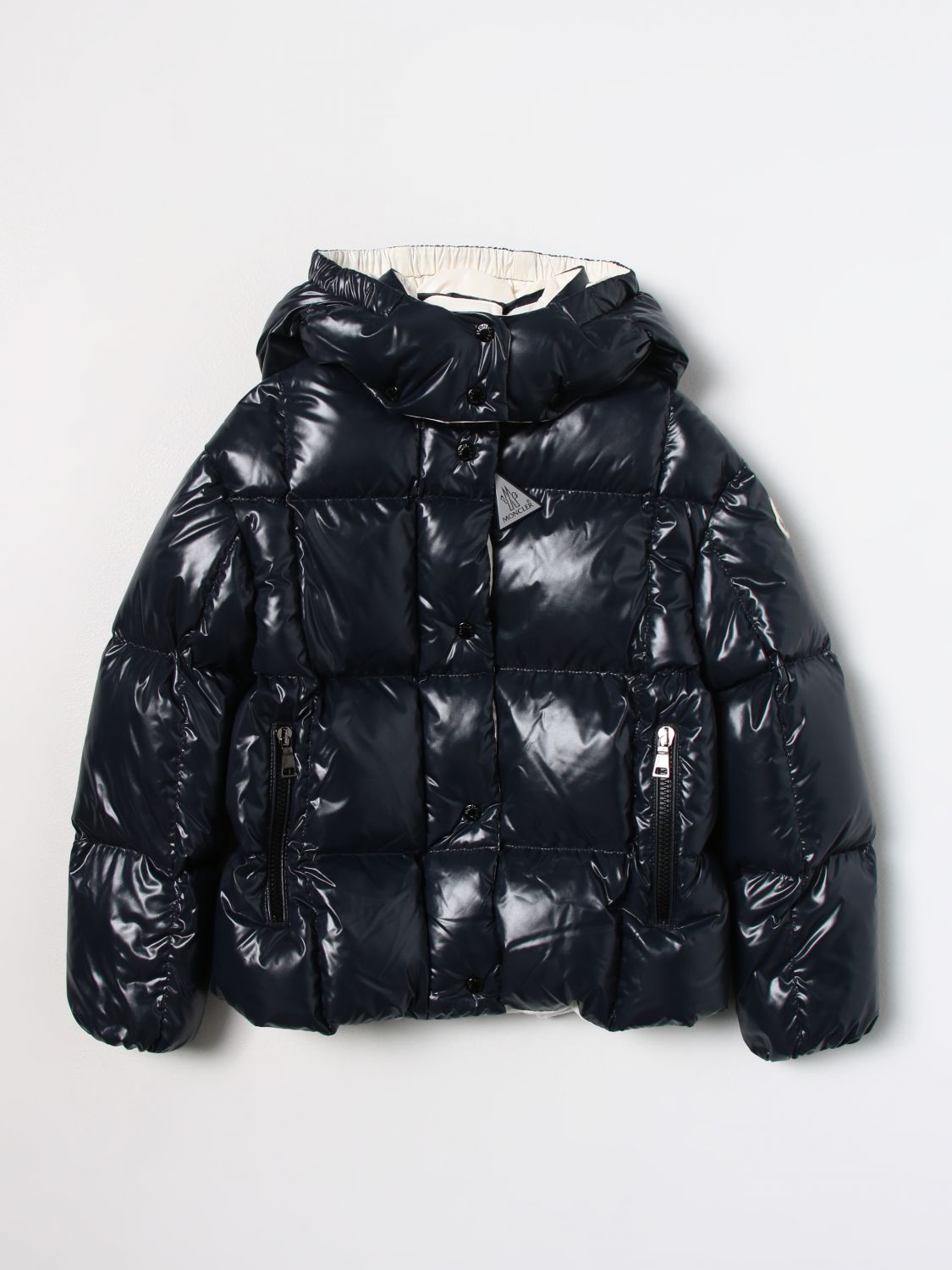 Moncler Jacket MONCLER Kids colour Blue