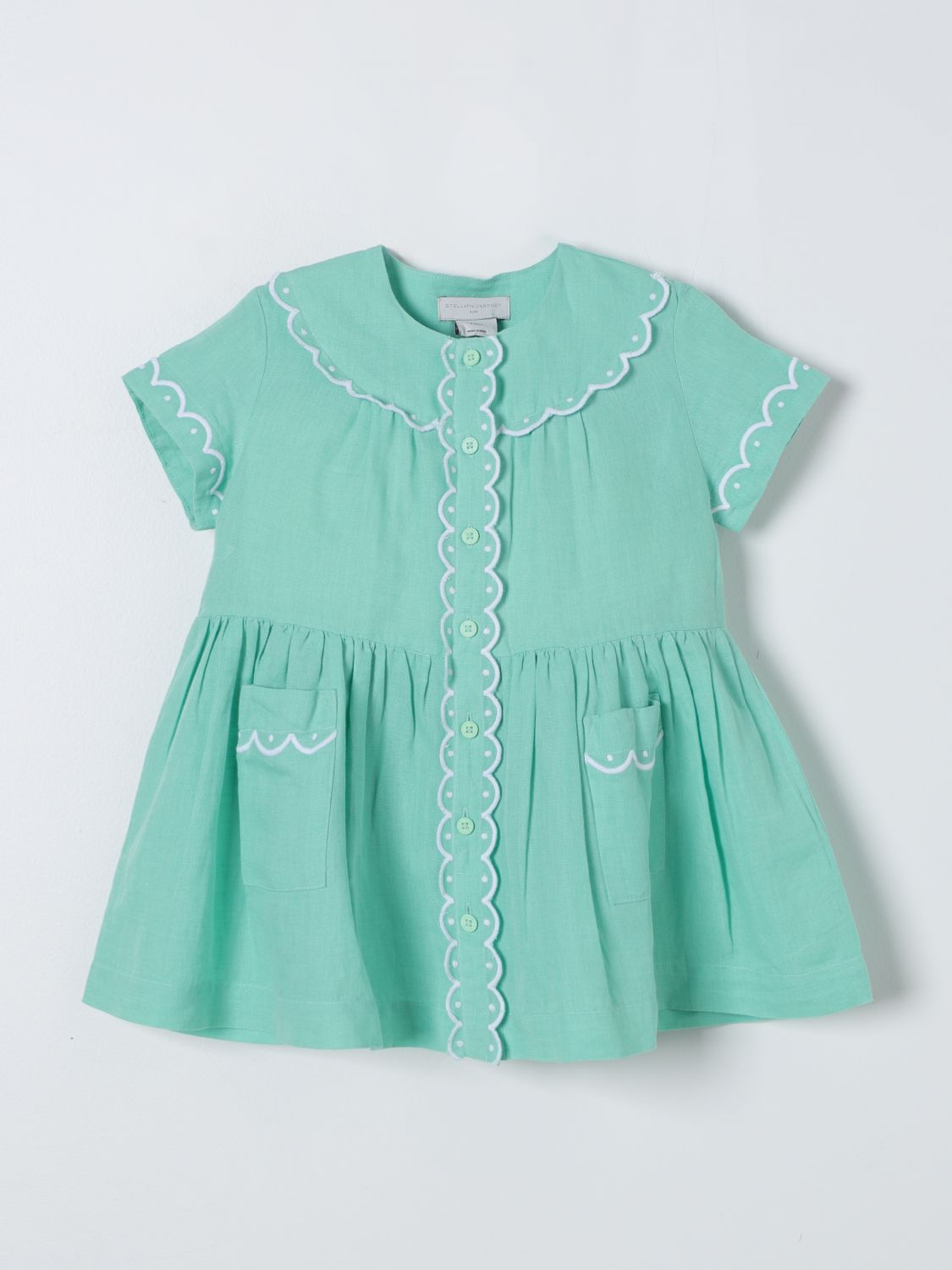 Stella McCartney Kids Dress STELLA MCCARTNEY KIDS Kids colour Green