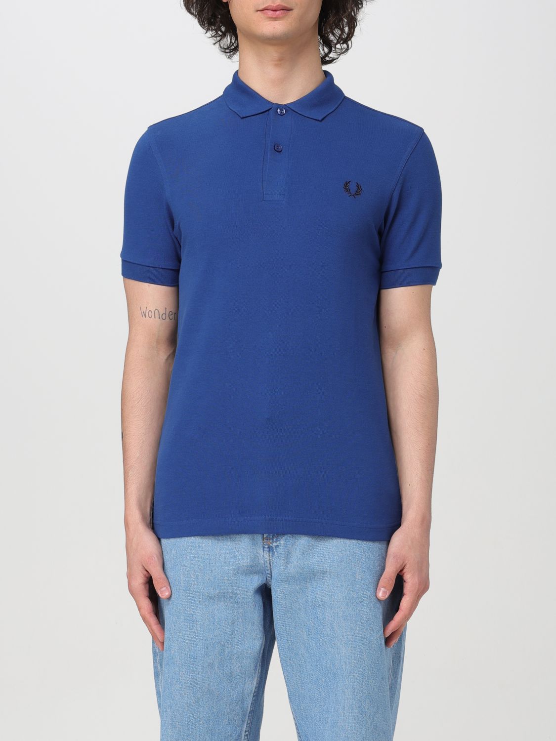 Fred Perry Polo Shirt FRED PERRY Men colour Royal Blue