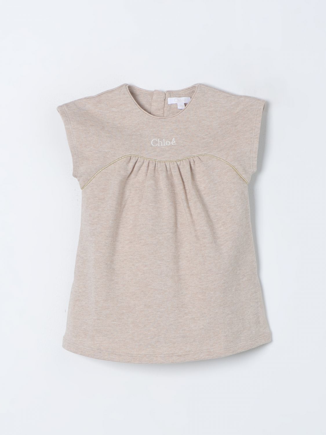 Chloé Romper CHLOÉ Kids colour Beige