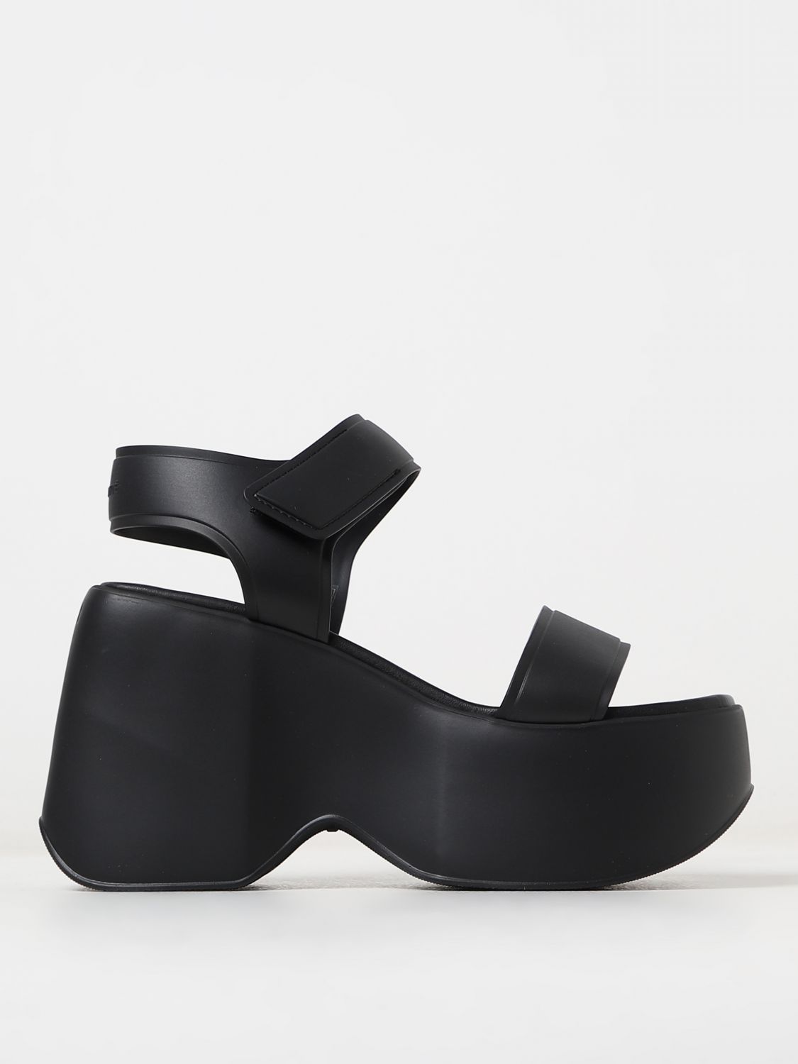 Vic Matié Wedge Shoes VIC MATIÉ Woman colour Black