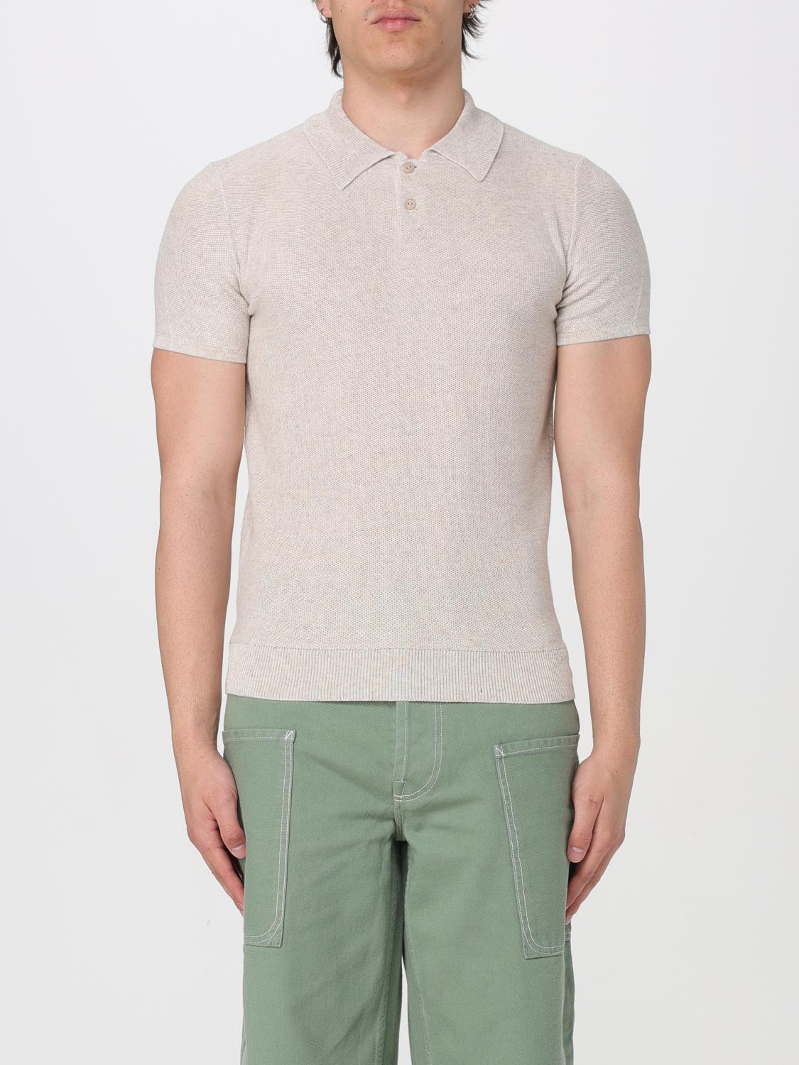 A.P.C. Polo Shirt A.P.C. Men colour Beige