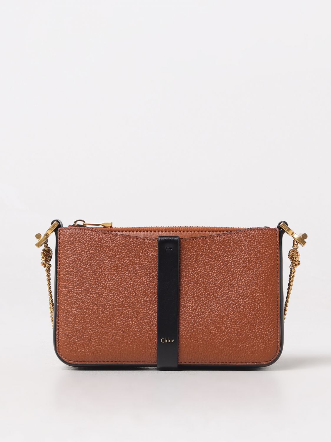 Chloé Crossbody Bags CHLOÉ Woman color Brown