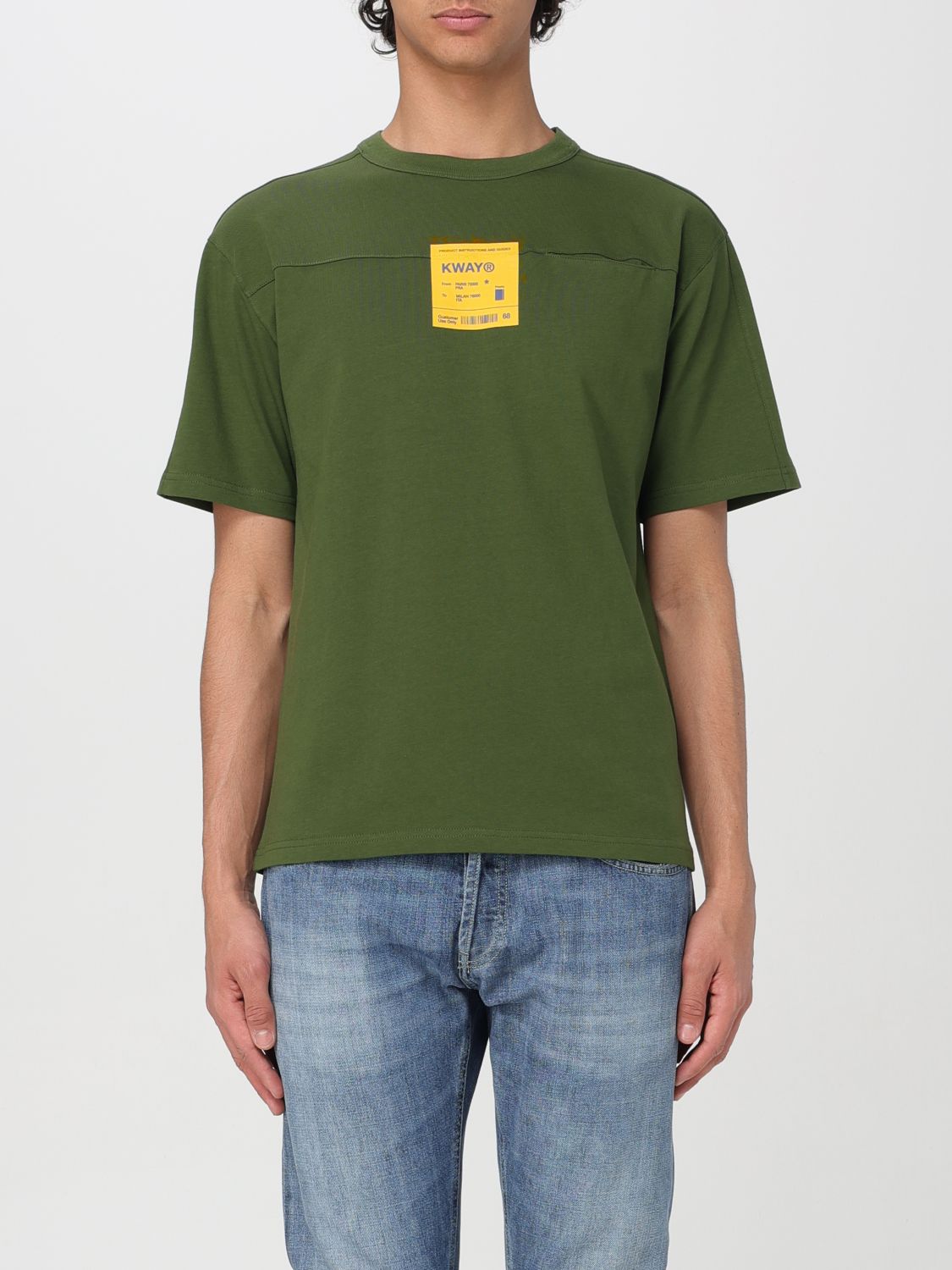 K-Way T-Shirt K-WAY Men colour Green