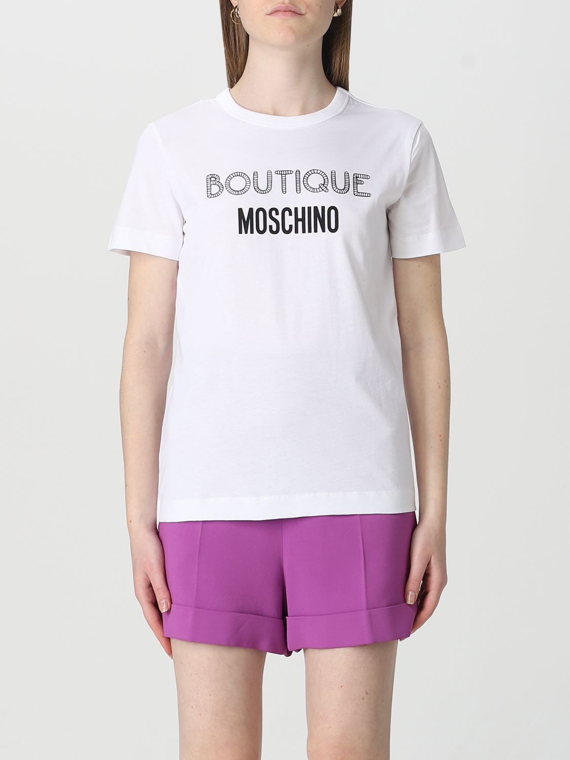 Boutique Moschino T-Shirt BOUTIQUE MOSCHINO Woman colour White