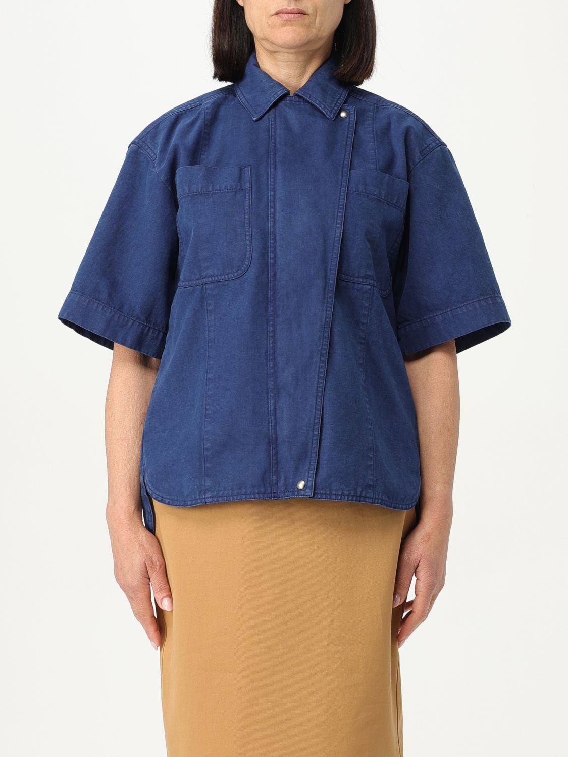 Max Mara Shirt MAX MARA Woman colour Blue