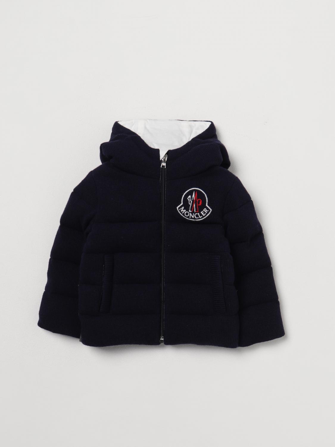 Moncler Jacket MONCLER Kids colour Blue