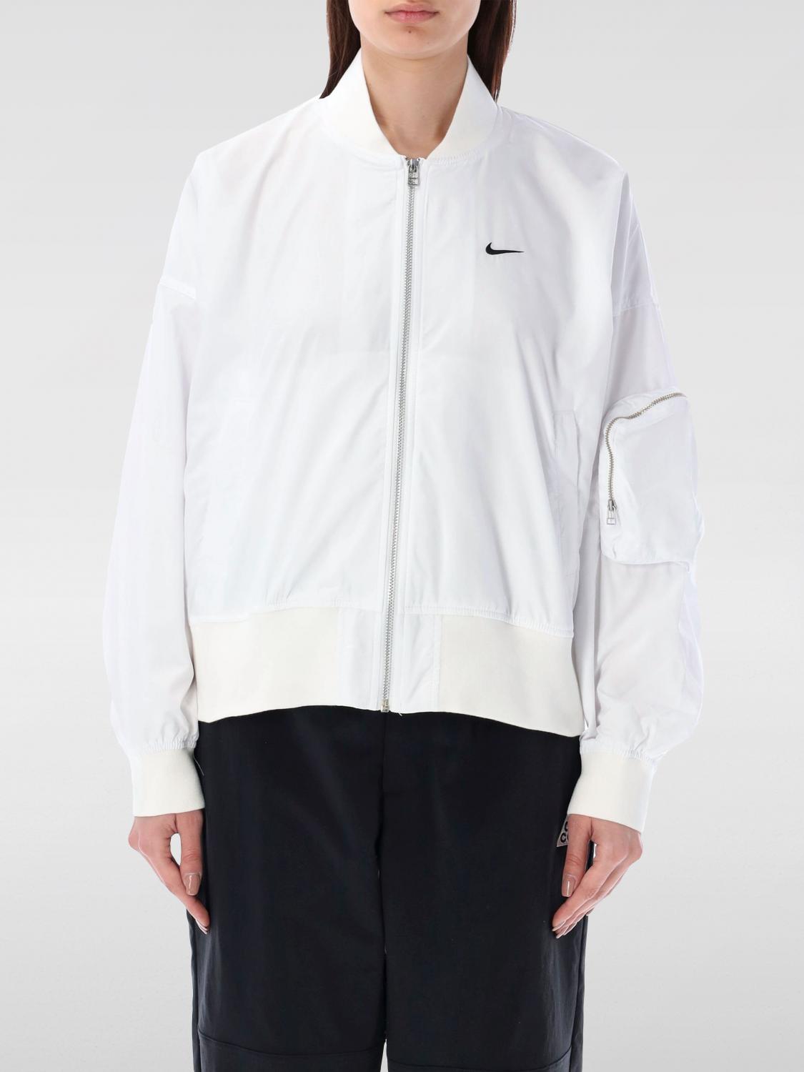 Nike Coat NIKE Woman color White