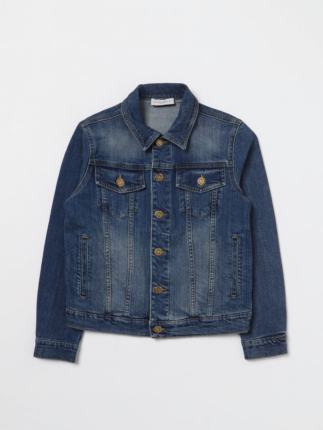 Golden Goose Jacket GOLDEN GOOSE Kids colour Blue