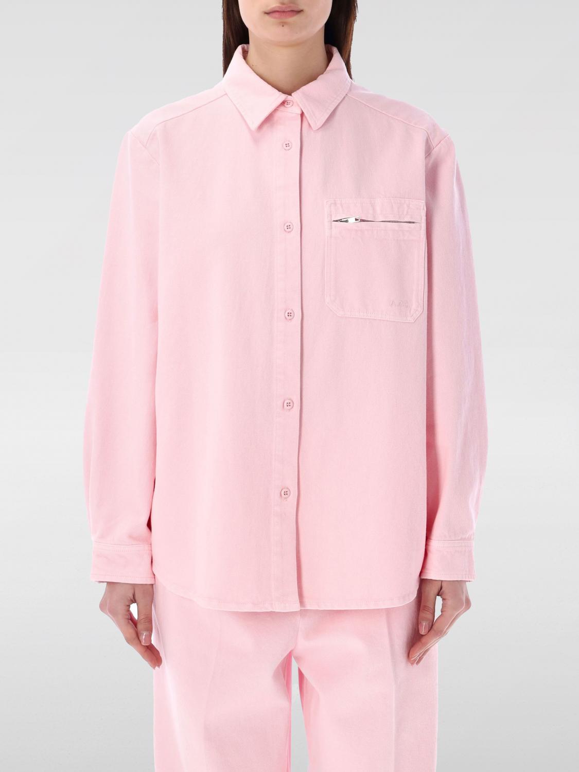 A.P.C. T-Shirt A. P.C. Woman color Pink