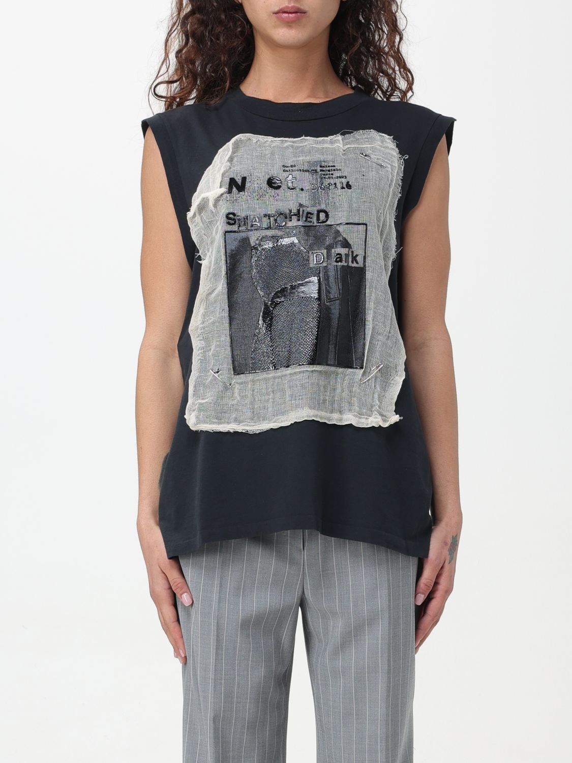 Maison Margiela T-Shirt MAISON MARGIELA Woman colour Black 1