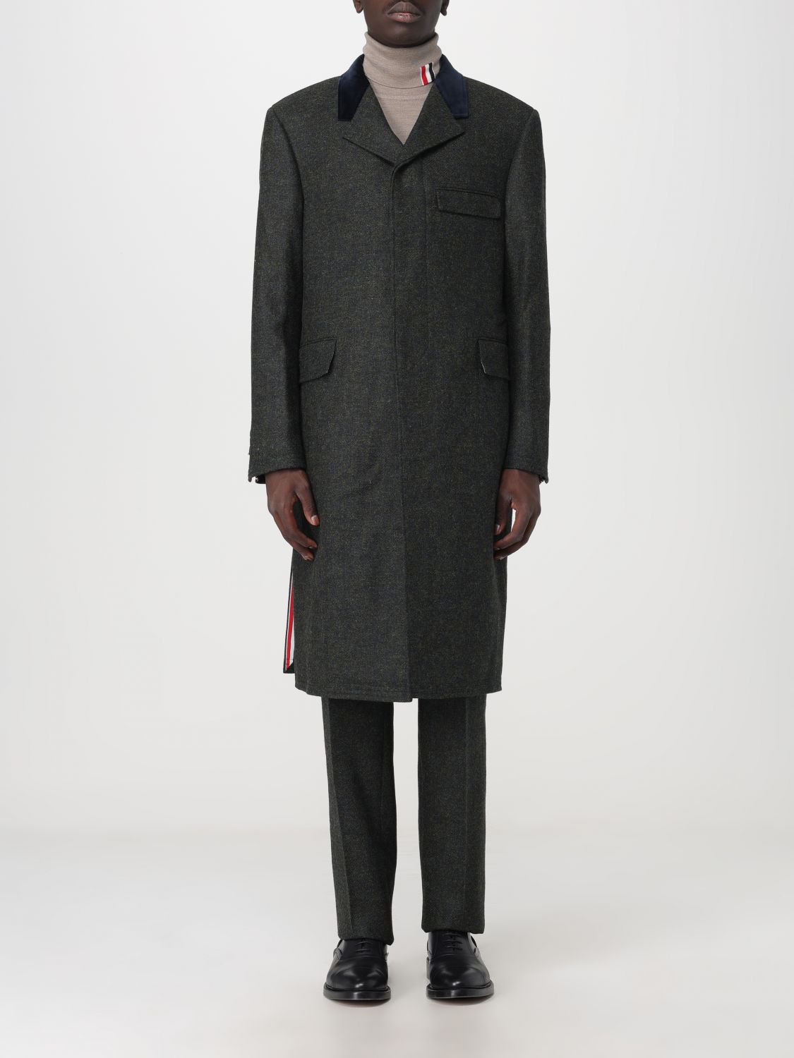 Thom Browne Coat THOM BROWNE Men colour Green