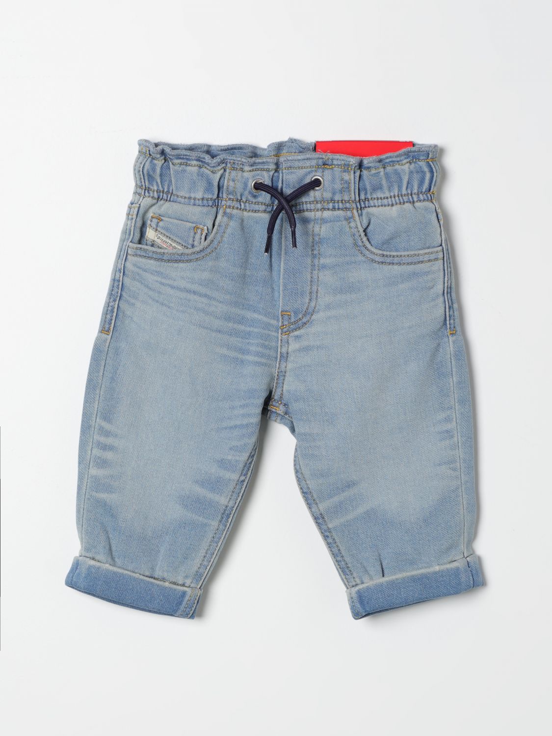 Diesel Trousers DIESEL Kids colour Blue