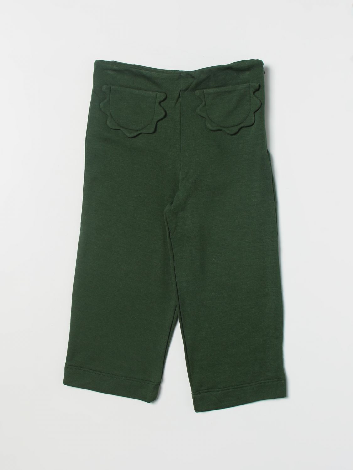 La Stupenderia Trousers LA STUPENDERIA Kids colour Green