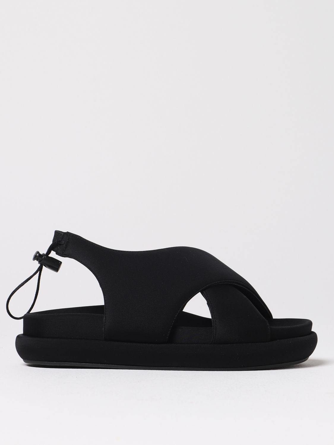 Gia Borghini Flat Sandals GIA BORGHINI Woman colour Black