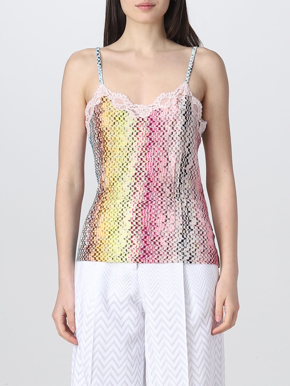 Missoni Top MISSONI Woman colour Multicolor