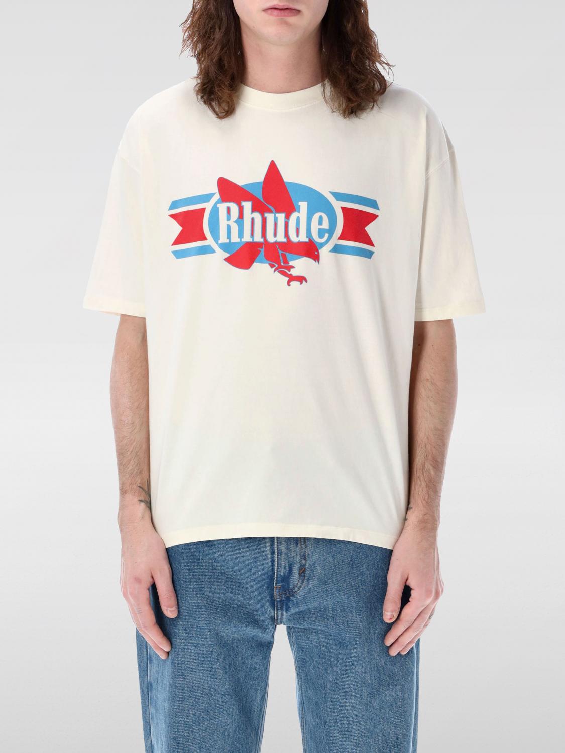 Rhude T-Shirt RHUDE Men color White