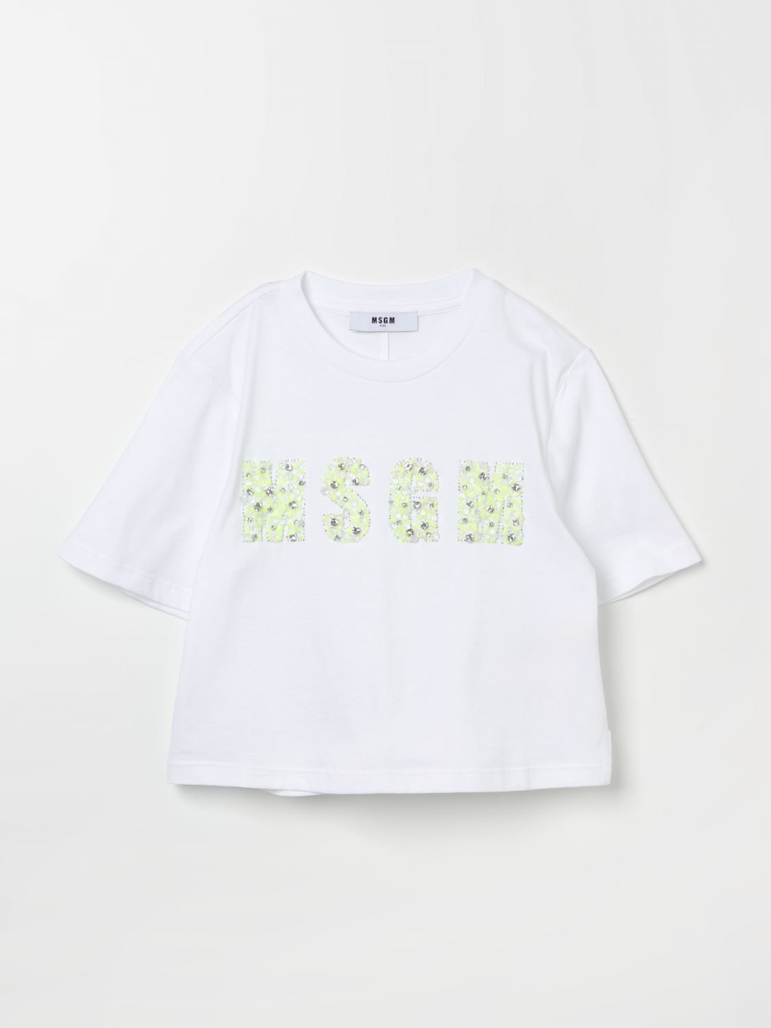 Msgm Kids T-Shirt MSGM KIDS Kids colour White