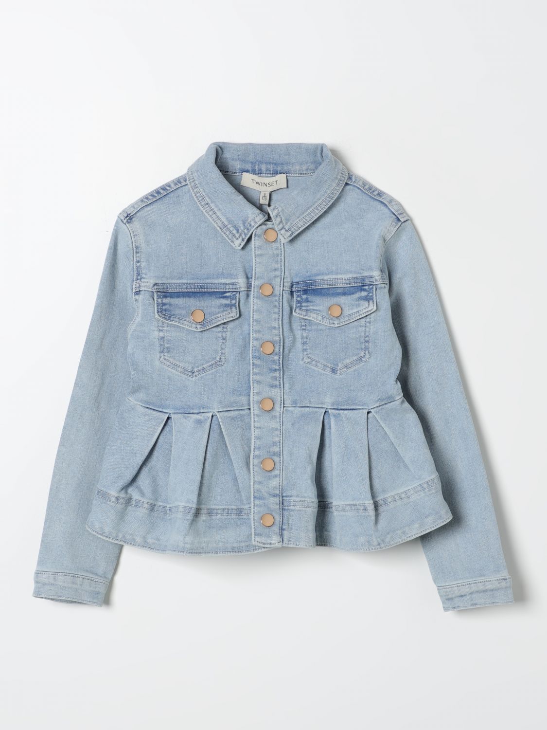 Twinset Jacket TWINSET Kids colour Denim