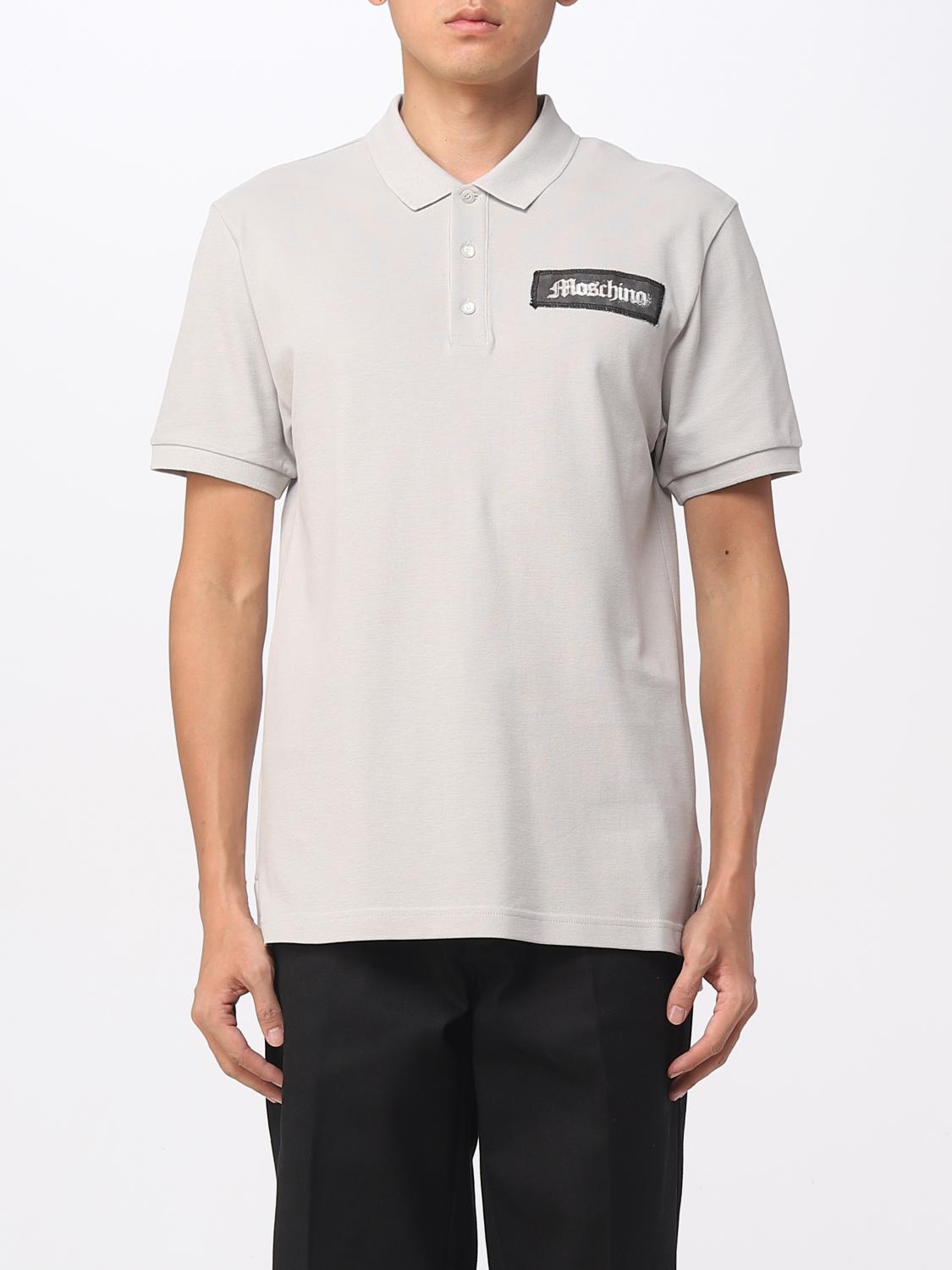 Moschino Couture Polo Shirt MOSCHINO COUTURE Men colour Grey