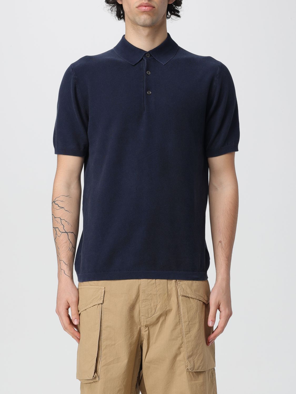 Aspesi Polo Shirt ASPESI Men colour Blue