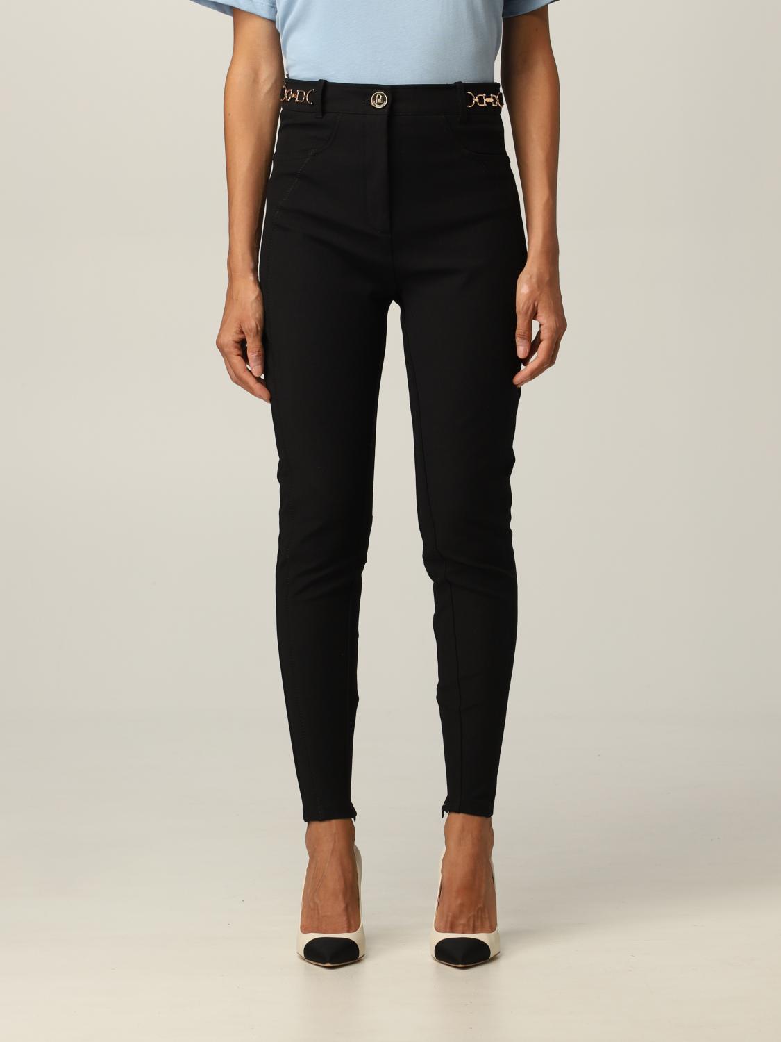 Elisabetta Franchi Elisabetta Franchi trousers in viscose blend