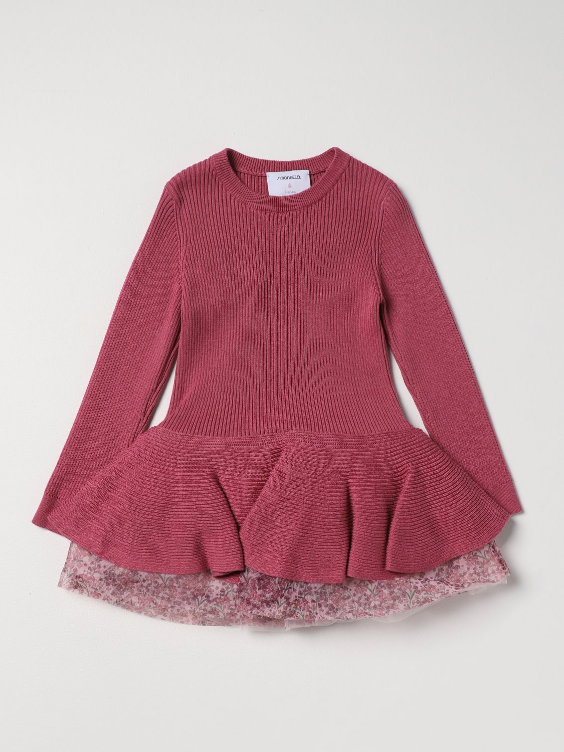 Simonetta Dress SIMONETTA Kids colour Pink