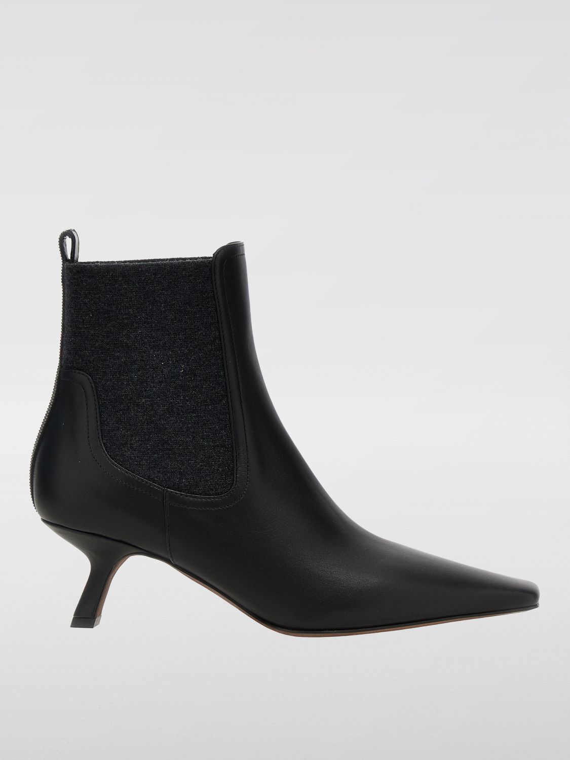 Brunello Cucinelli Flat Ankle Boots BRUNELLO CUCINELLI Woman color Black