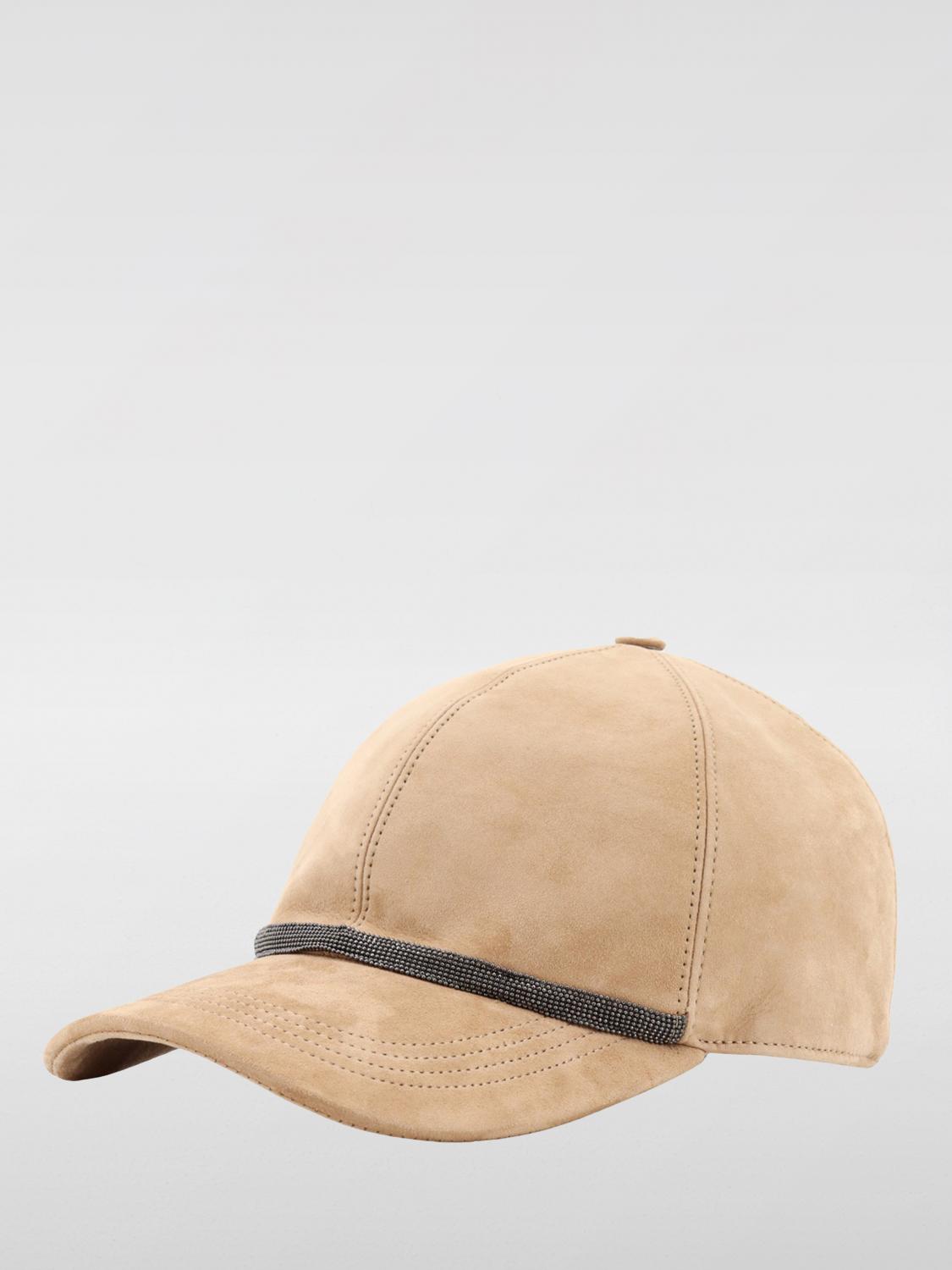 Brunello Cucinelli Hat BRUNELLO CUCINELLI Woman color Brown