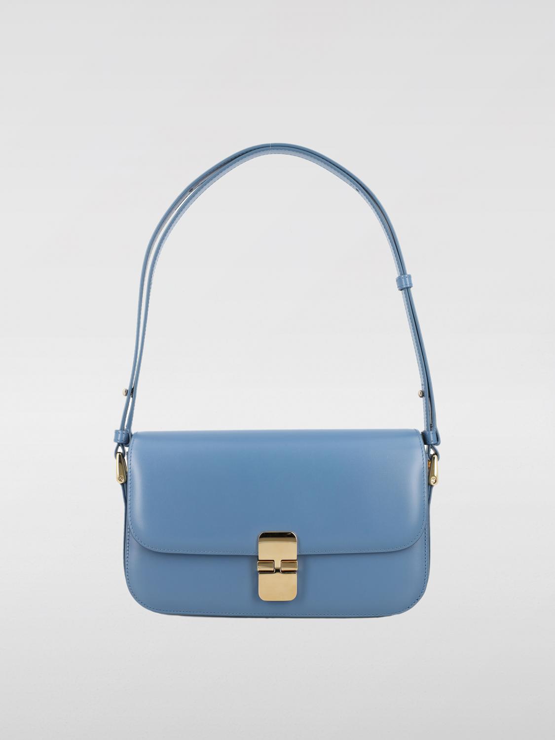 A.P.C. Shoulder Bag A. P.C. Woman color Ocean