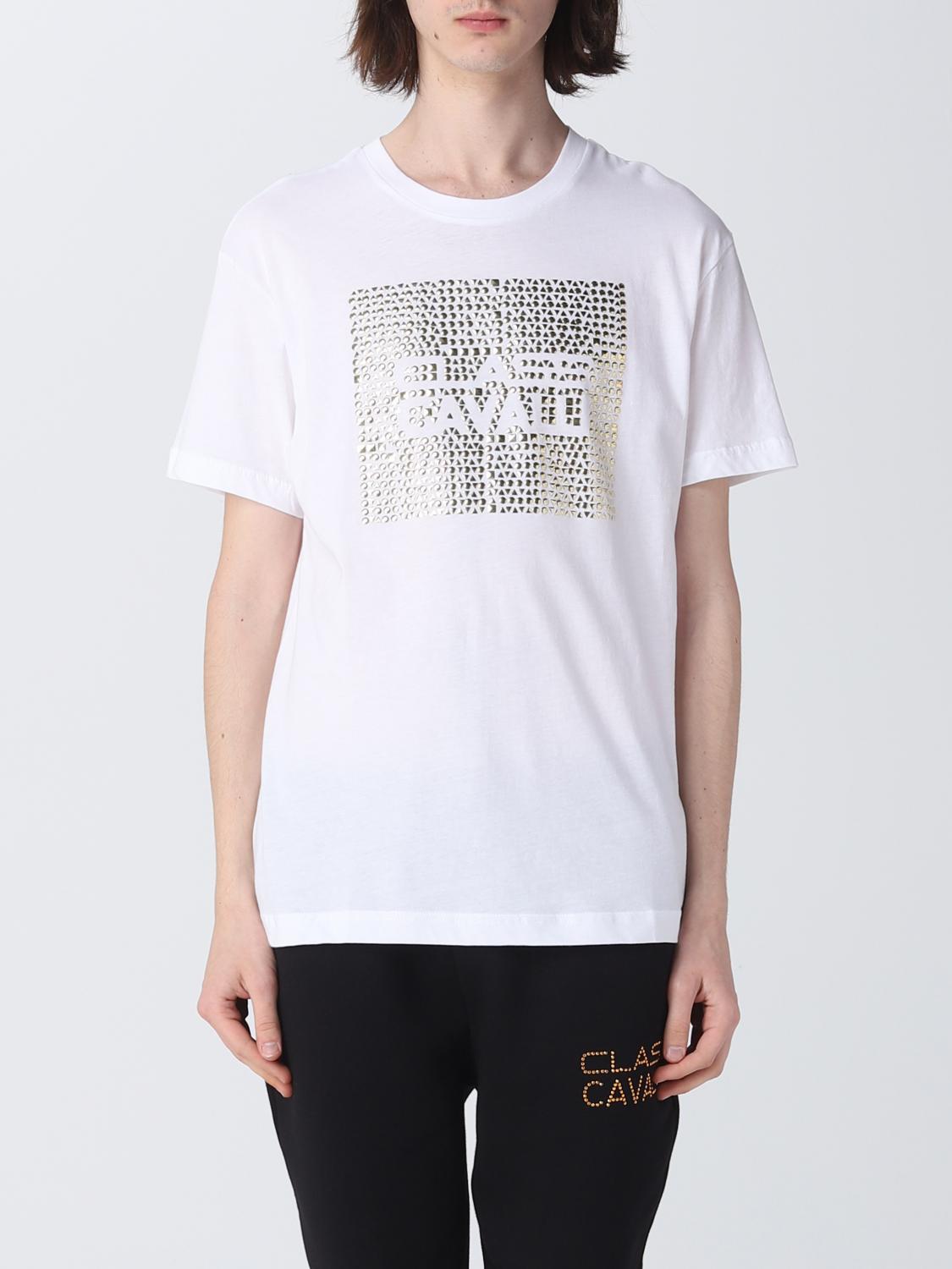 Class Roberto Cavalli T-Shirt CLASS ROBERTO CAVALLI Men colour White