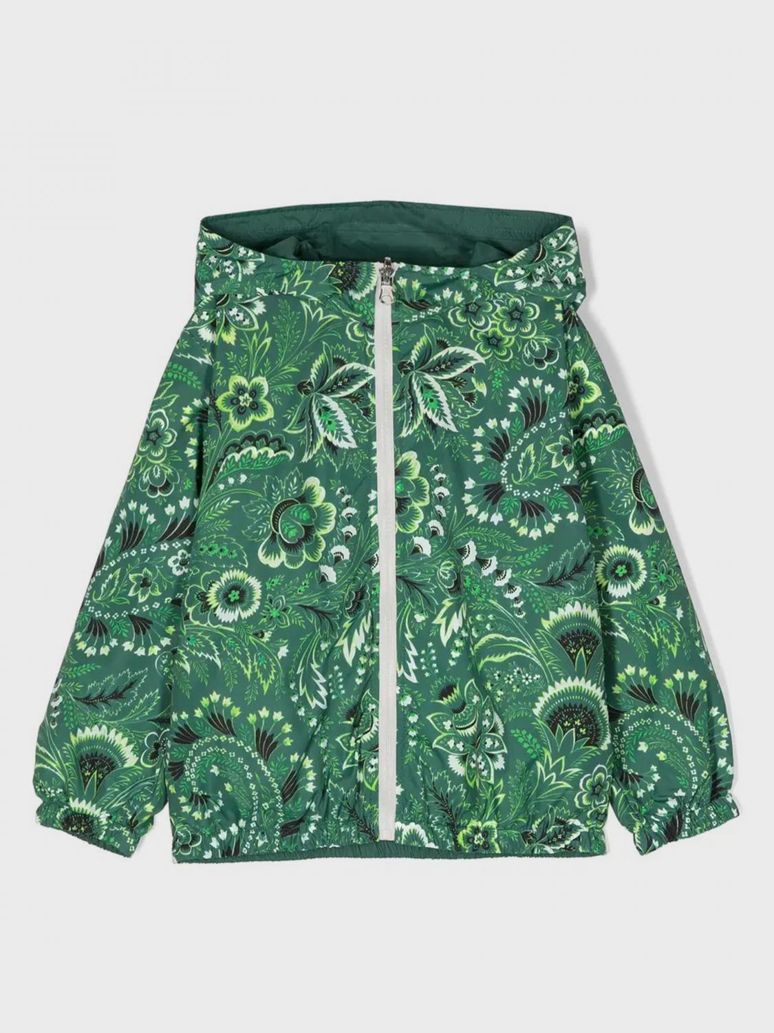 Etro Jacket ETRO Kids color Green