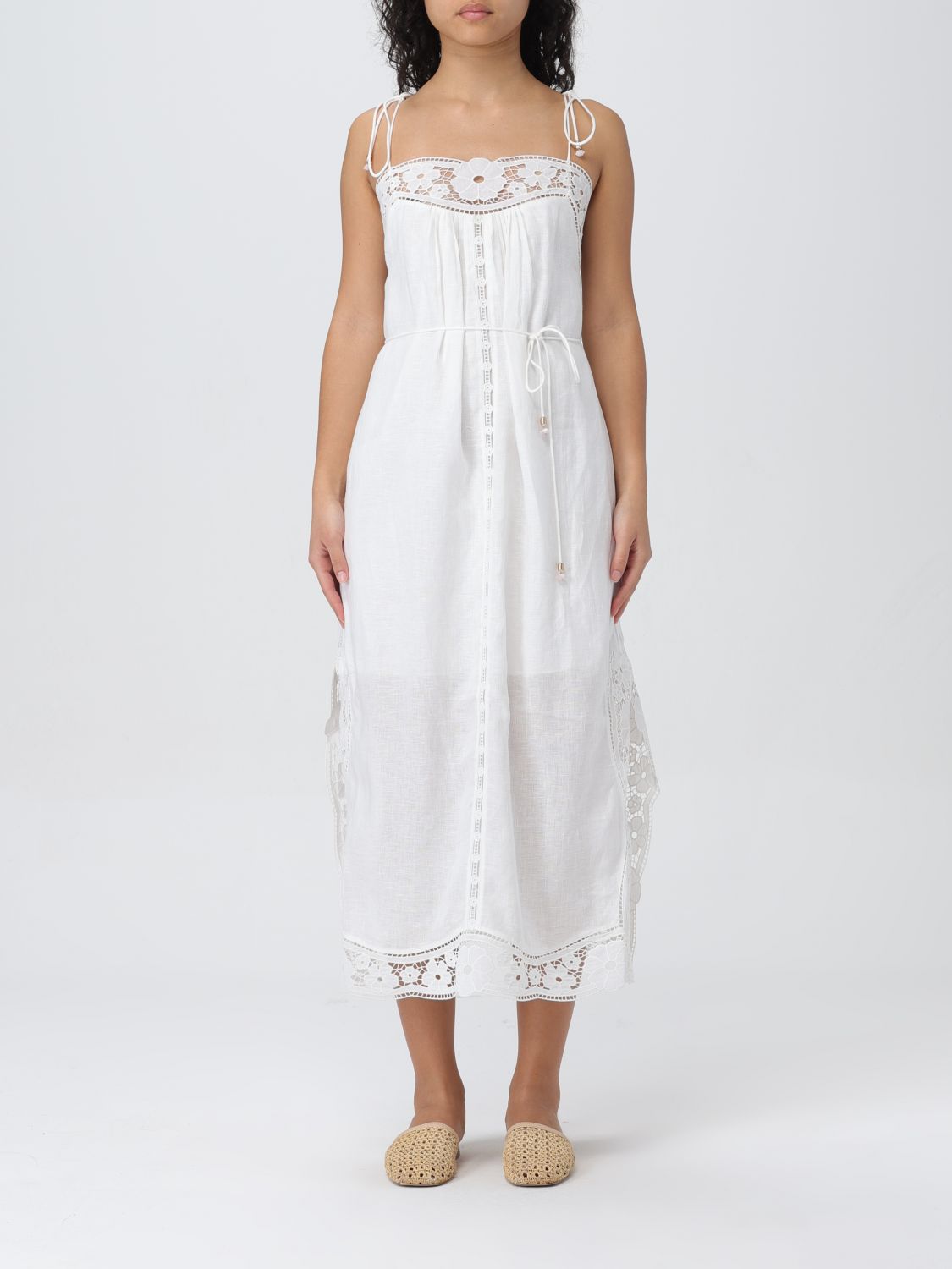 Zimmermann Dress ZIMMERMANN Woman colour Ivory