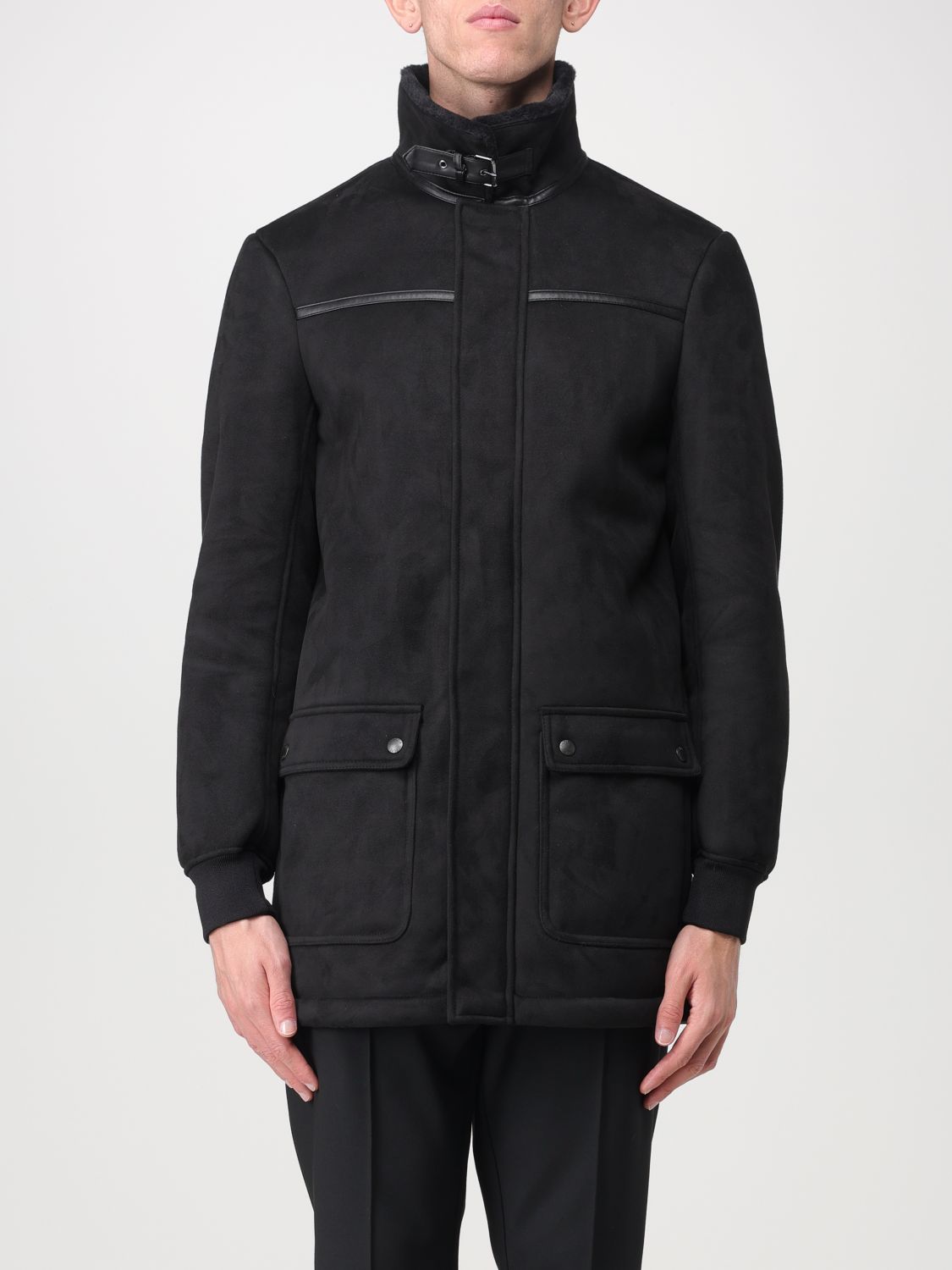 Patrizia Pepe Jacket PATRIZIA PEPE Men colour Black