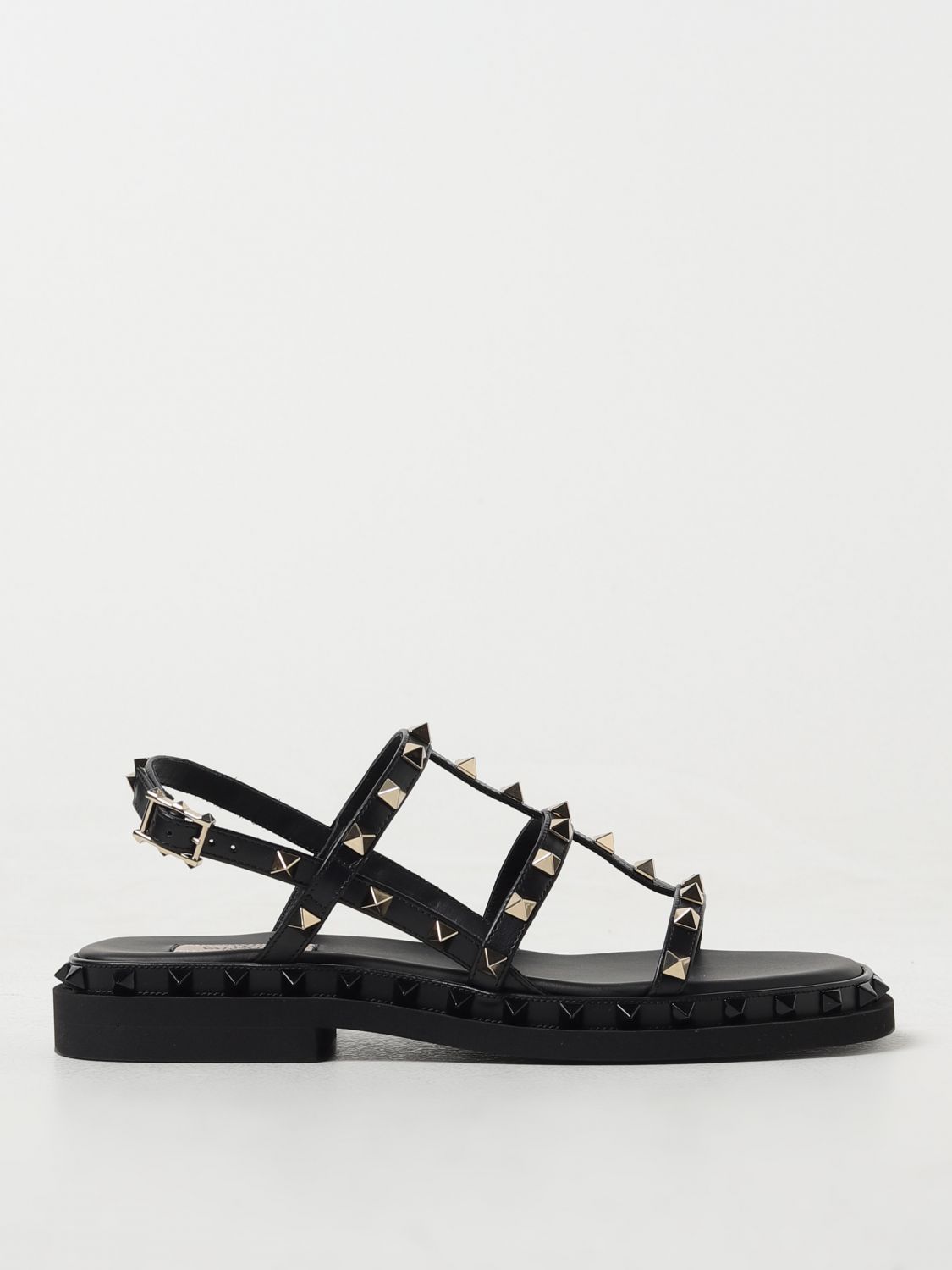 VALENTINO GARAVANI Flat Sandals VALENTINO GARAVANI Woman colour Black