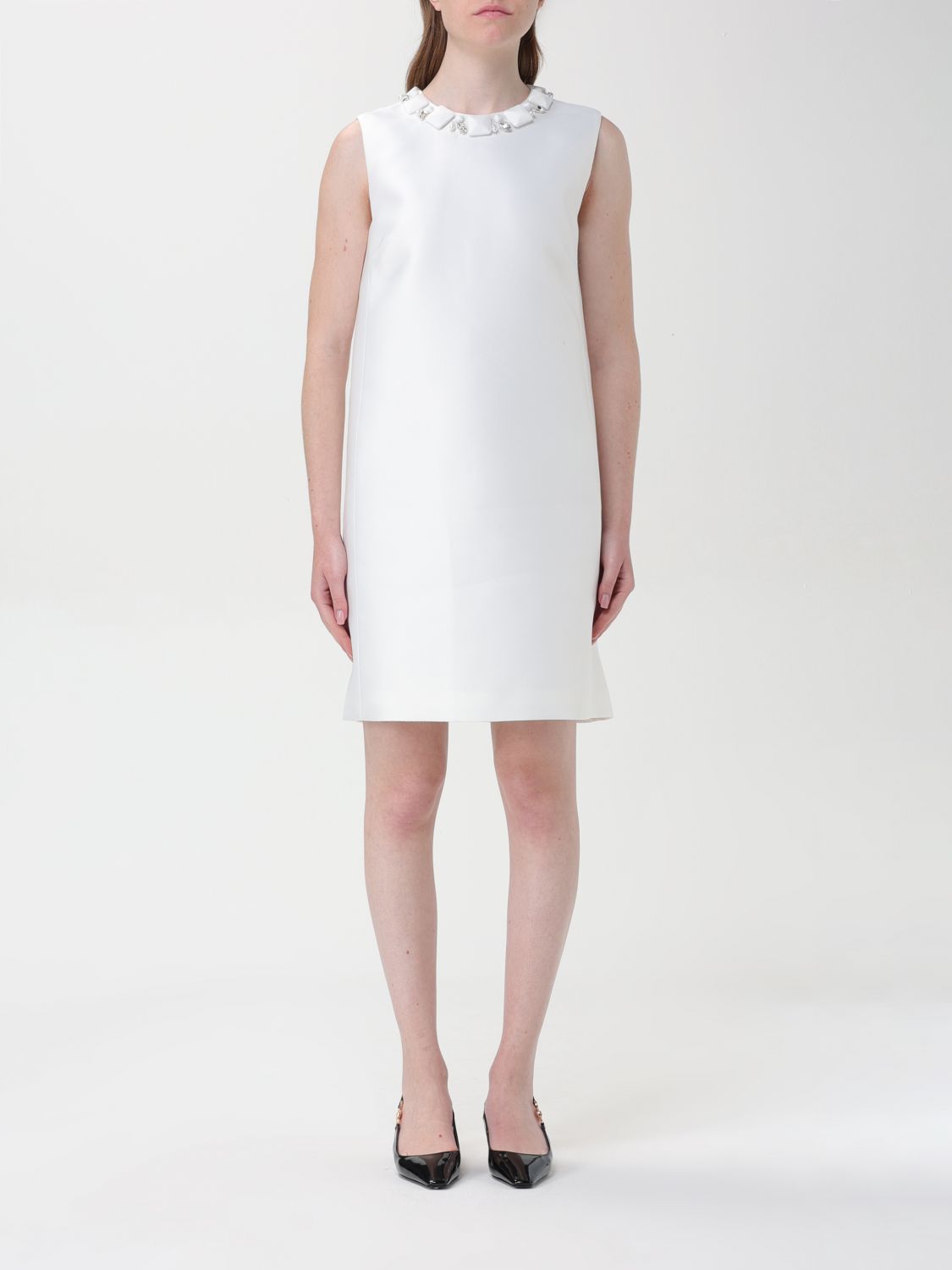 Versace Dress VERSACE Woman color White