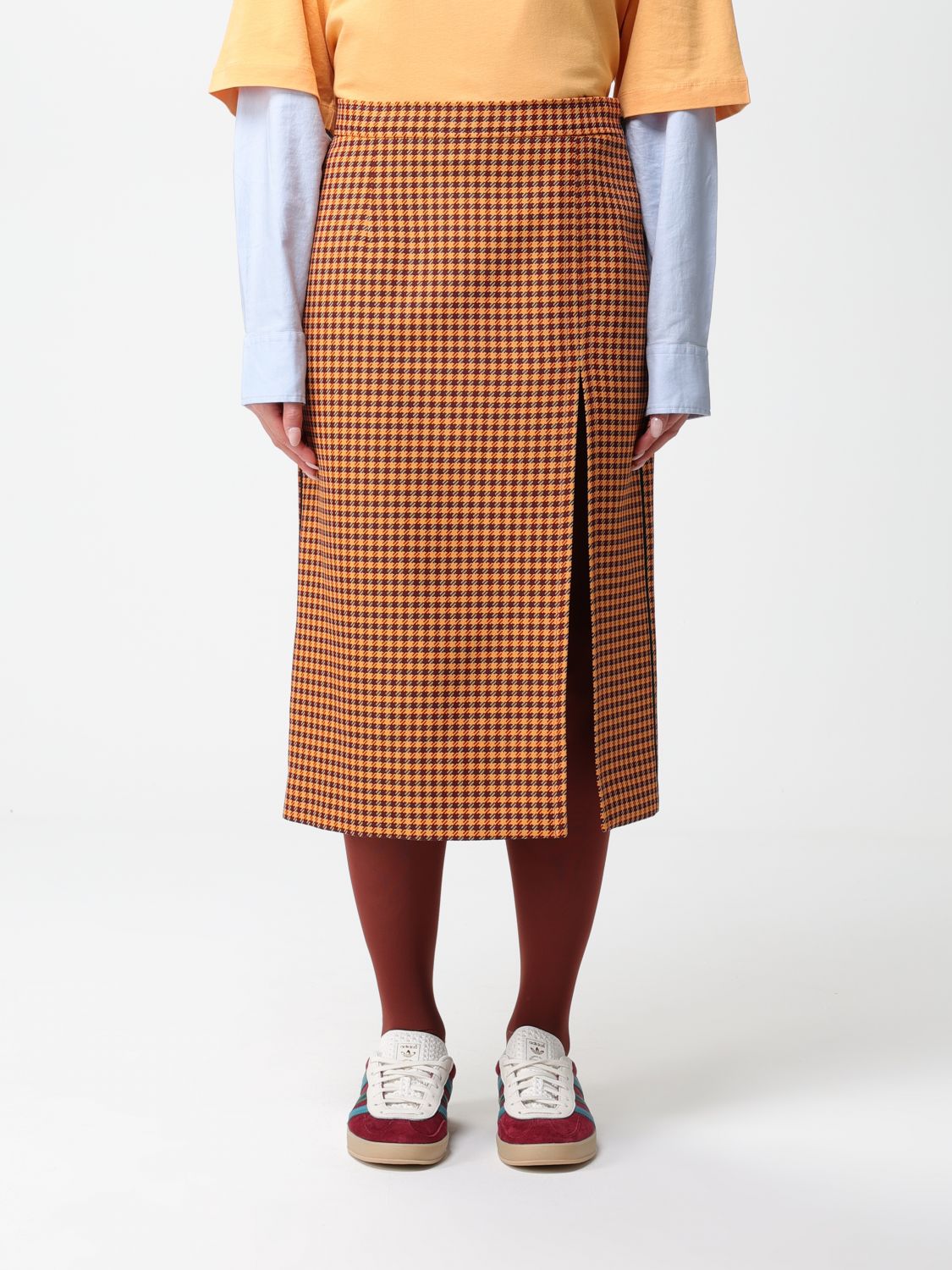 Marni Skirt MARNI Woman colour Orange