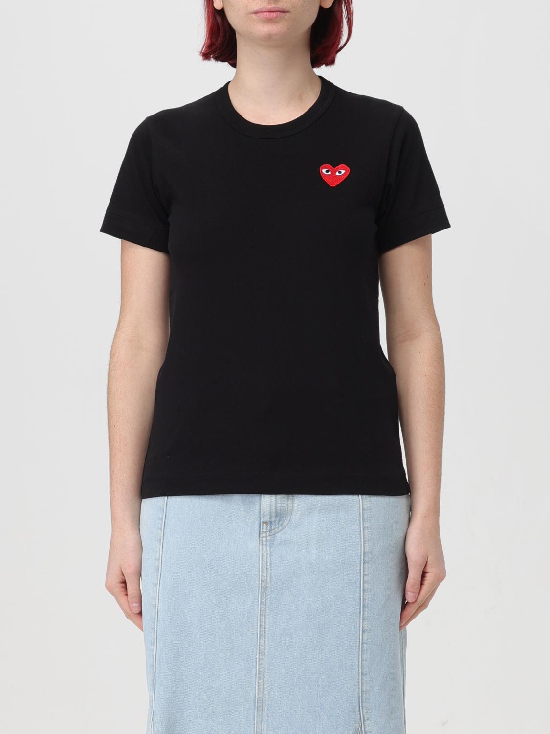 Comme Des Garçons Play T-Shirt COMME DES GARCONS PLAY Woman colour Black