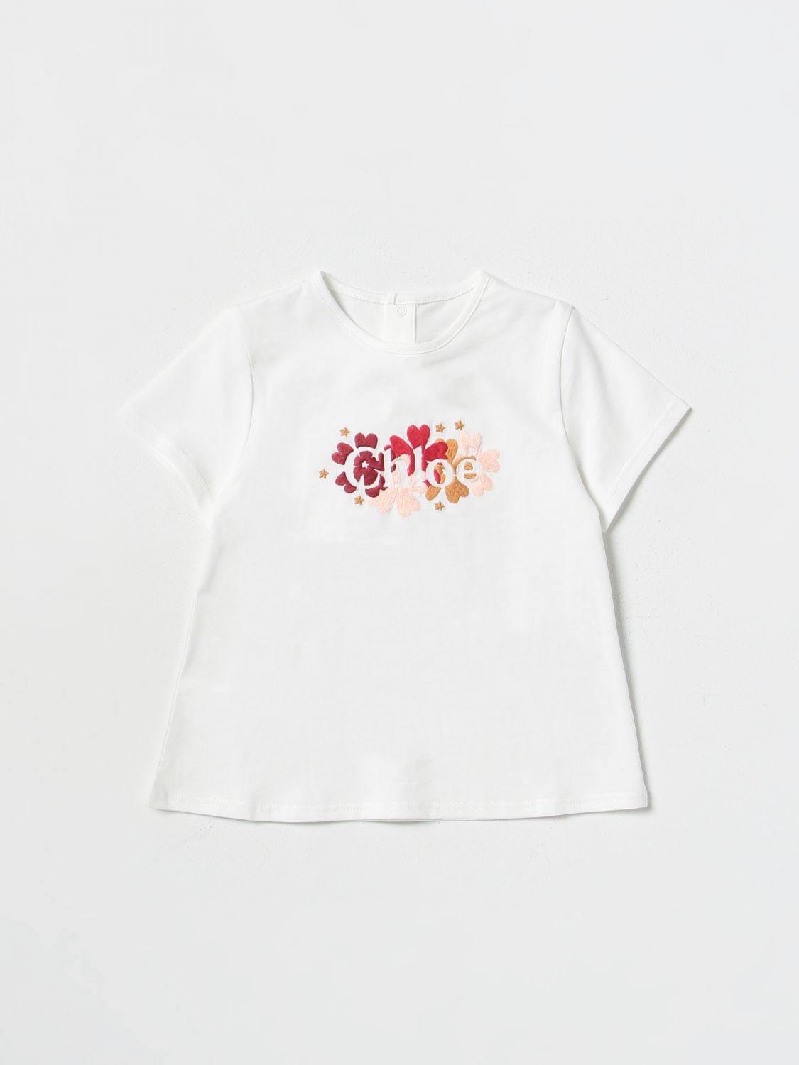 Chloé T-Shirt CHLOÉ Kids colour White