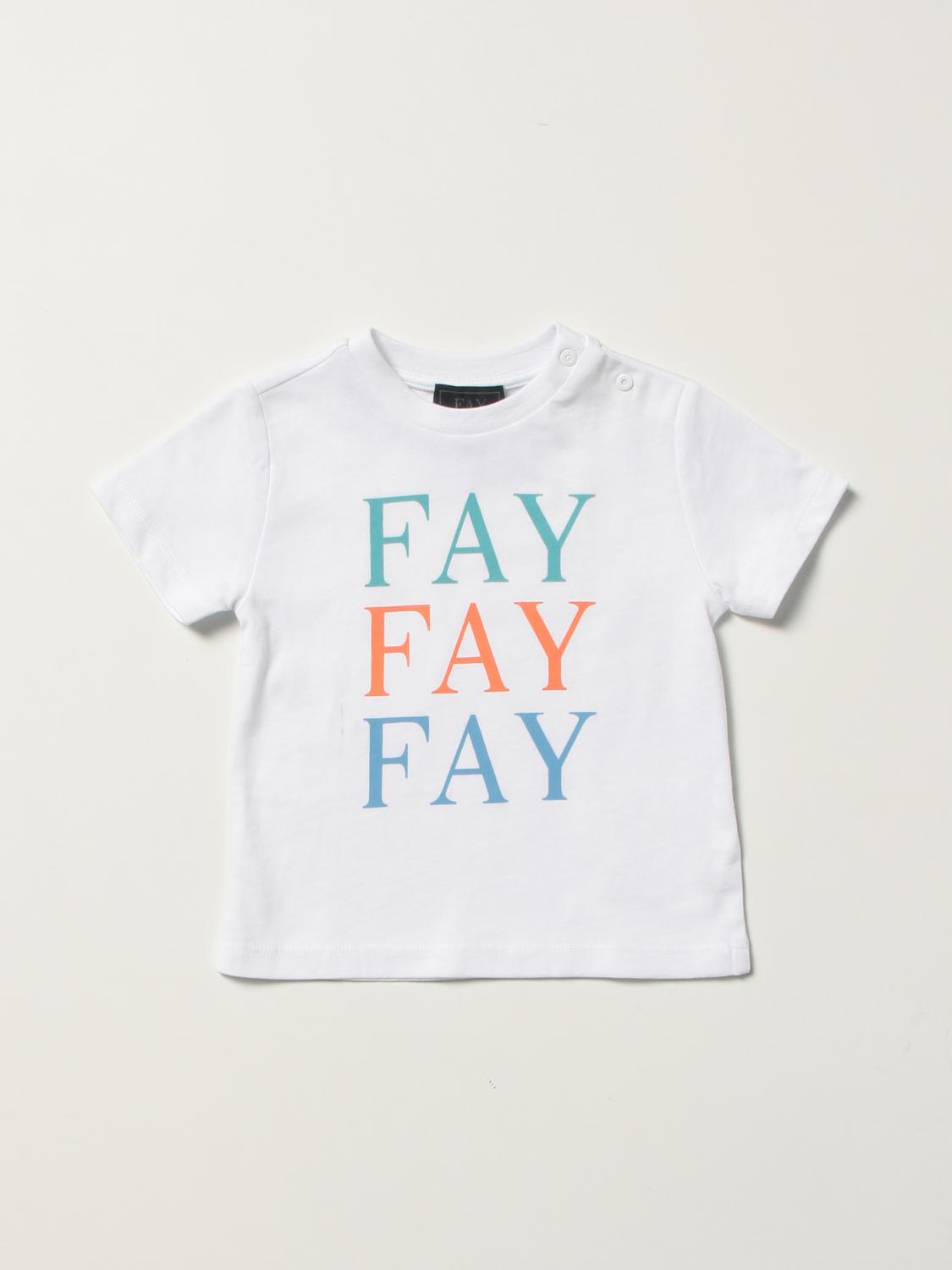 Fay T-Shirt FAY Kids colour White