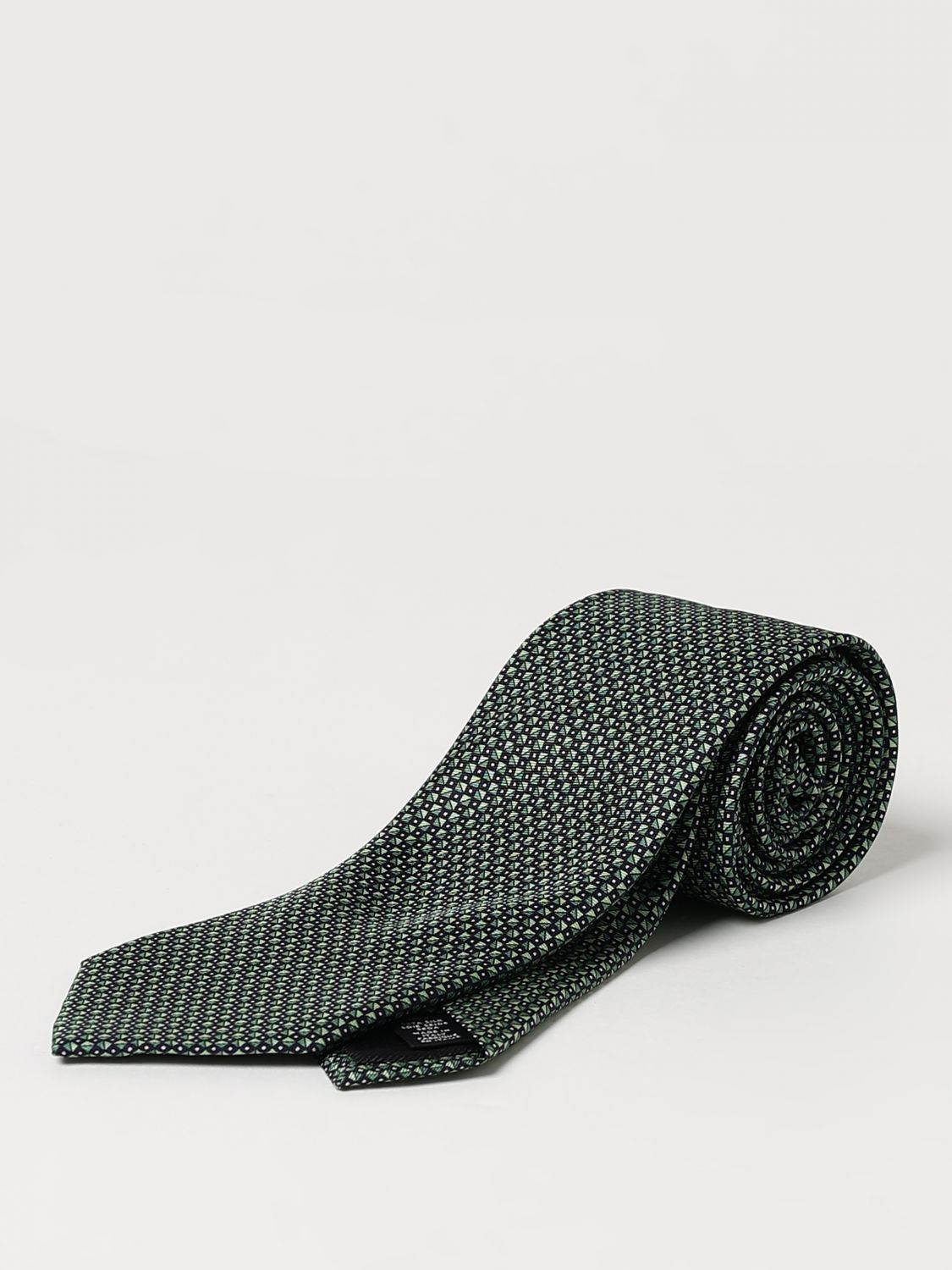 zegna Tie ZEGNA Men colour Green