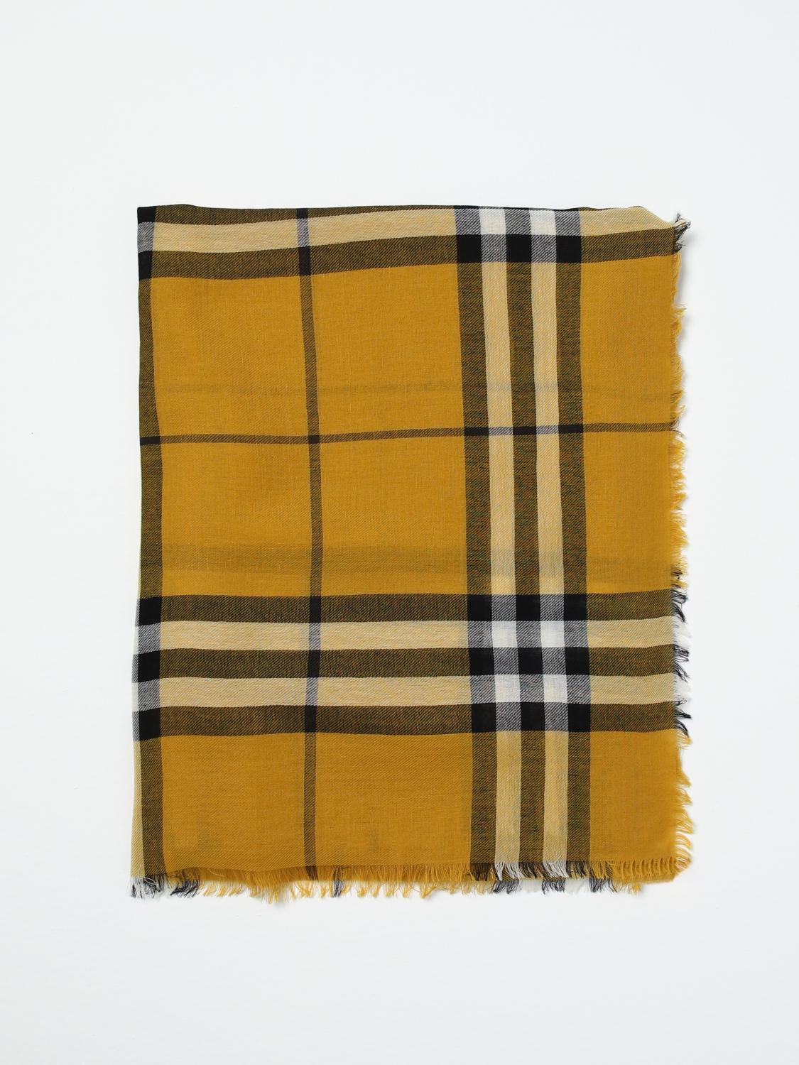 Burberry Scarf BURBERRY Men color Brown