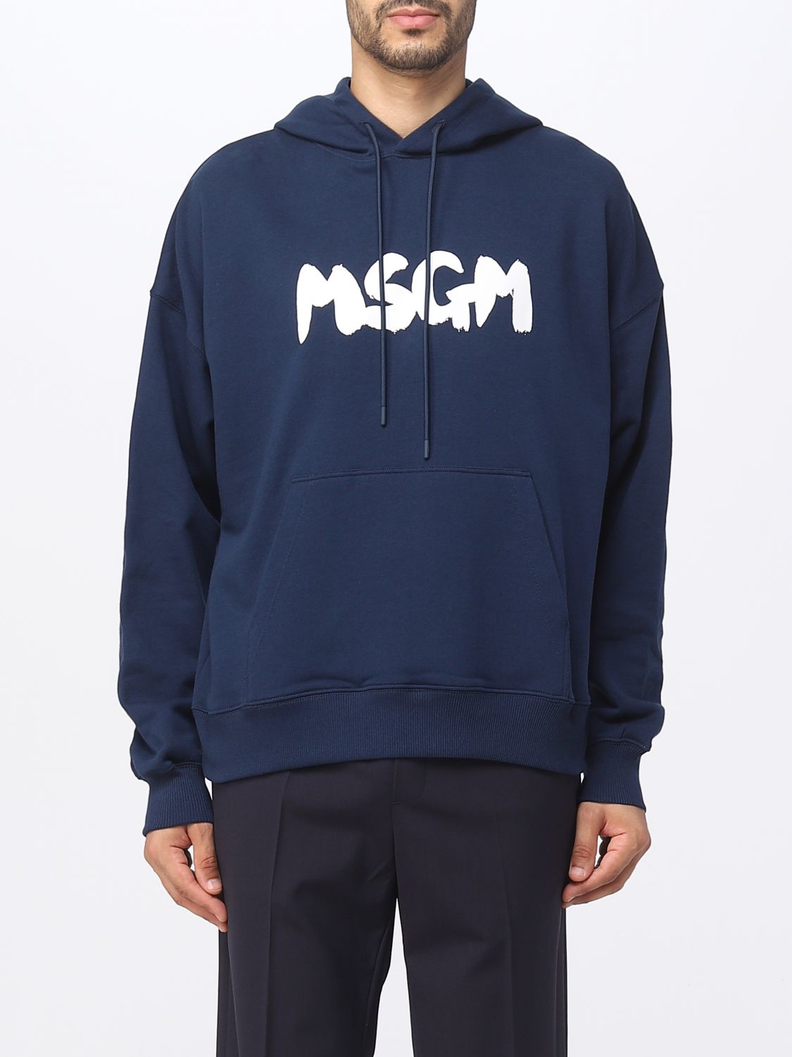 Msgm Sweatshirt MSGM Men colour Blue