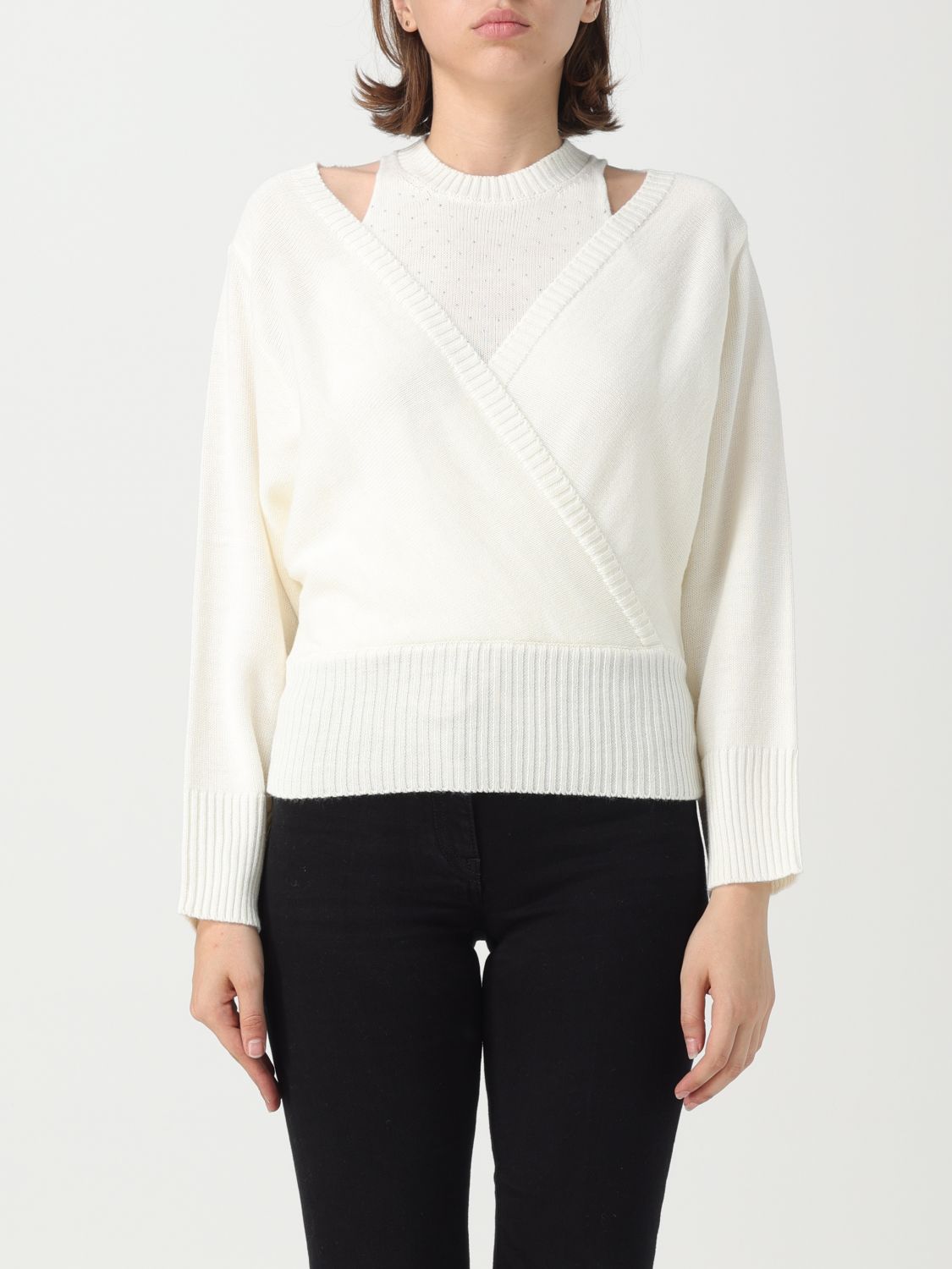 Simona Corsellini Jumper SIMONA CORSELLINI Woman colour White